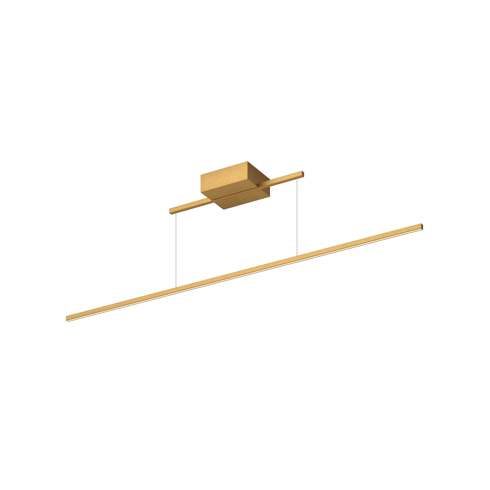 Kuzco Lighting LP18248-BG Vega Minor Brushed Gold Modern/contemporary Linear Integrated LED Medium Hanging Pendant light