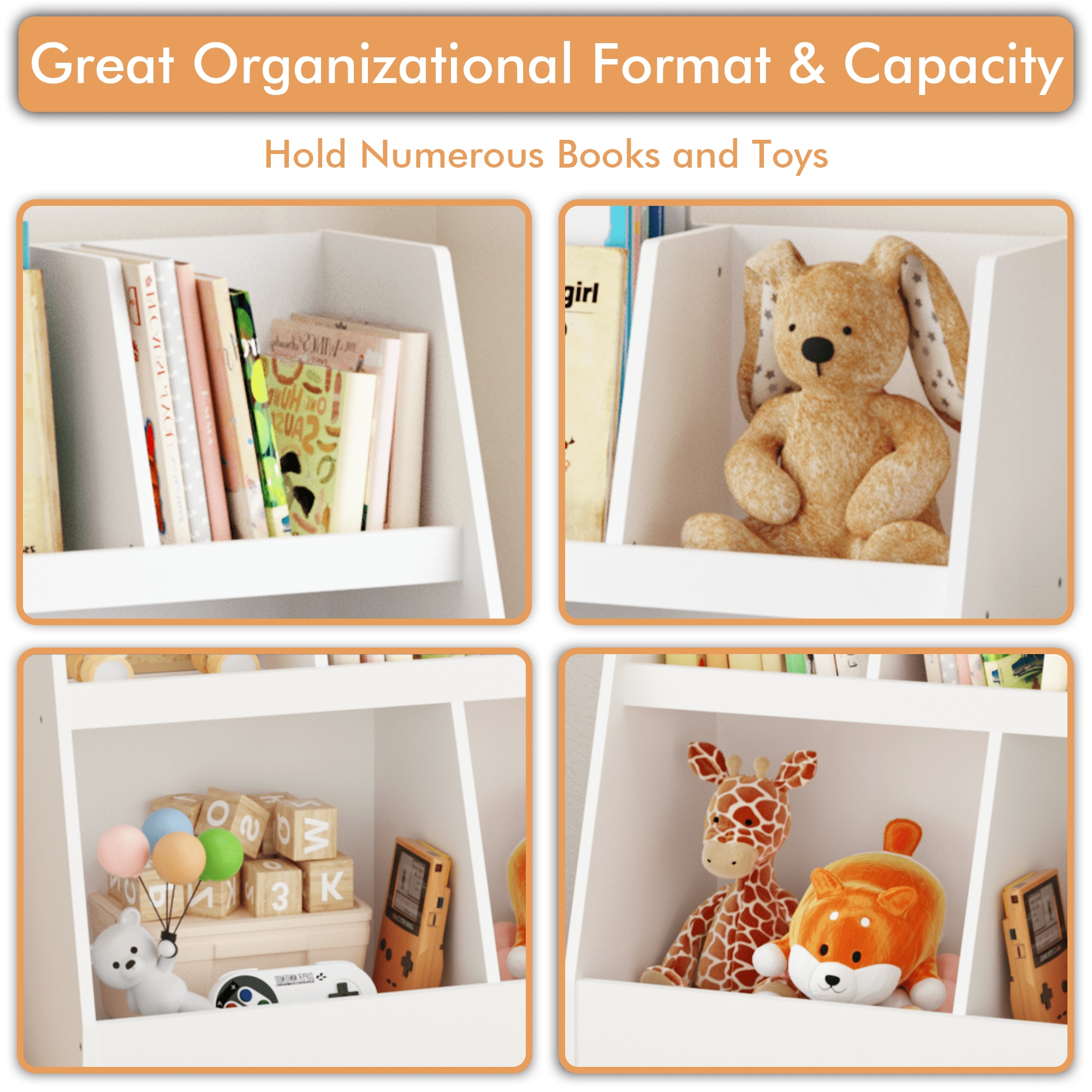 Vynxaria LEXY0187-DJSJ-BK009 Kids-Bookcases - View #6