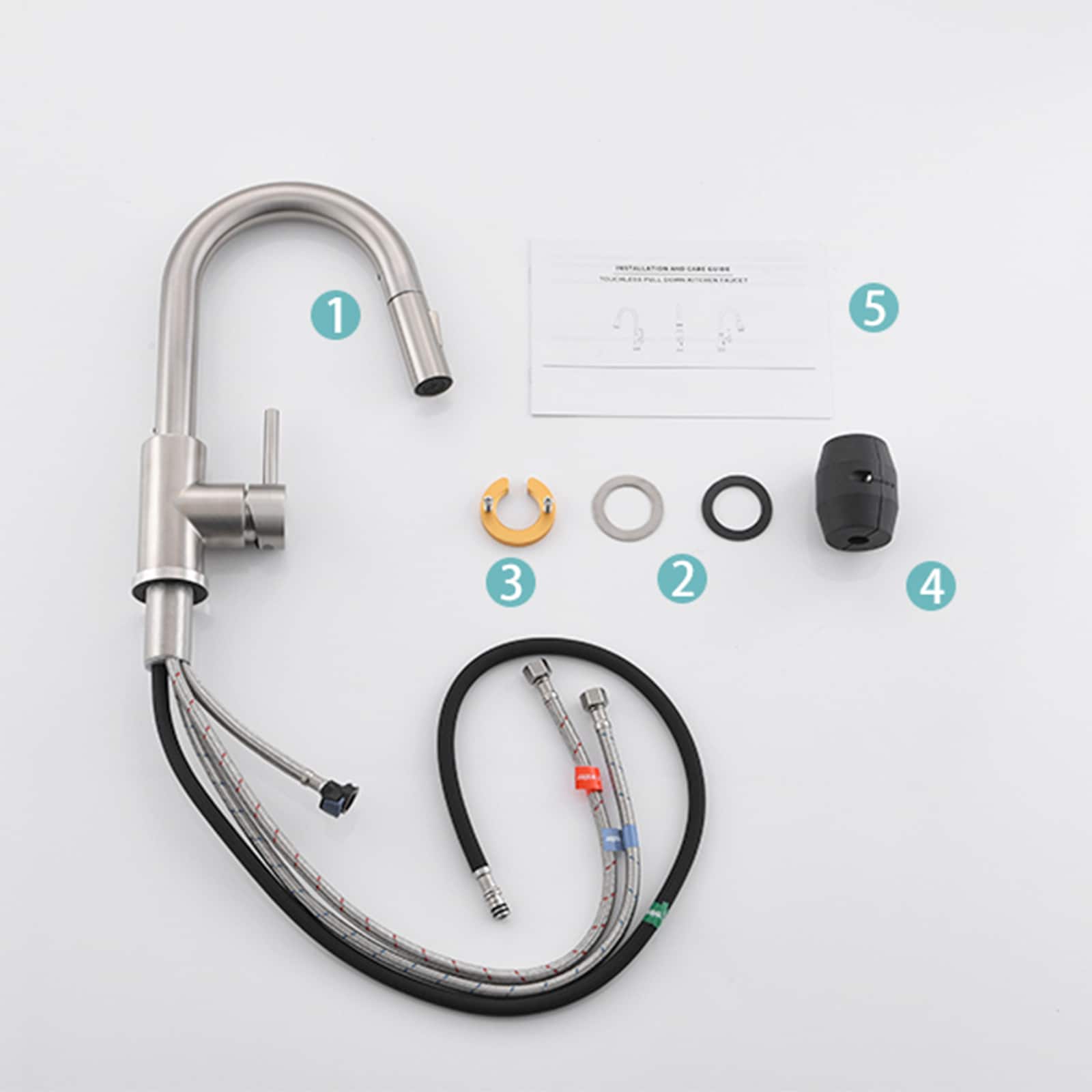 WELLFOR FH76559-N Kitchen-Faucets - View #6