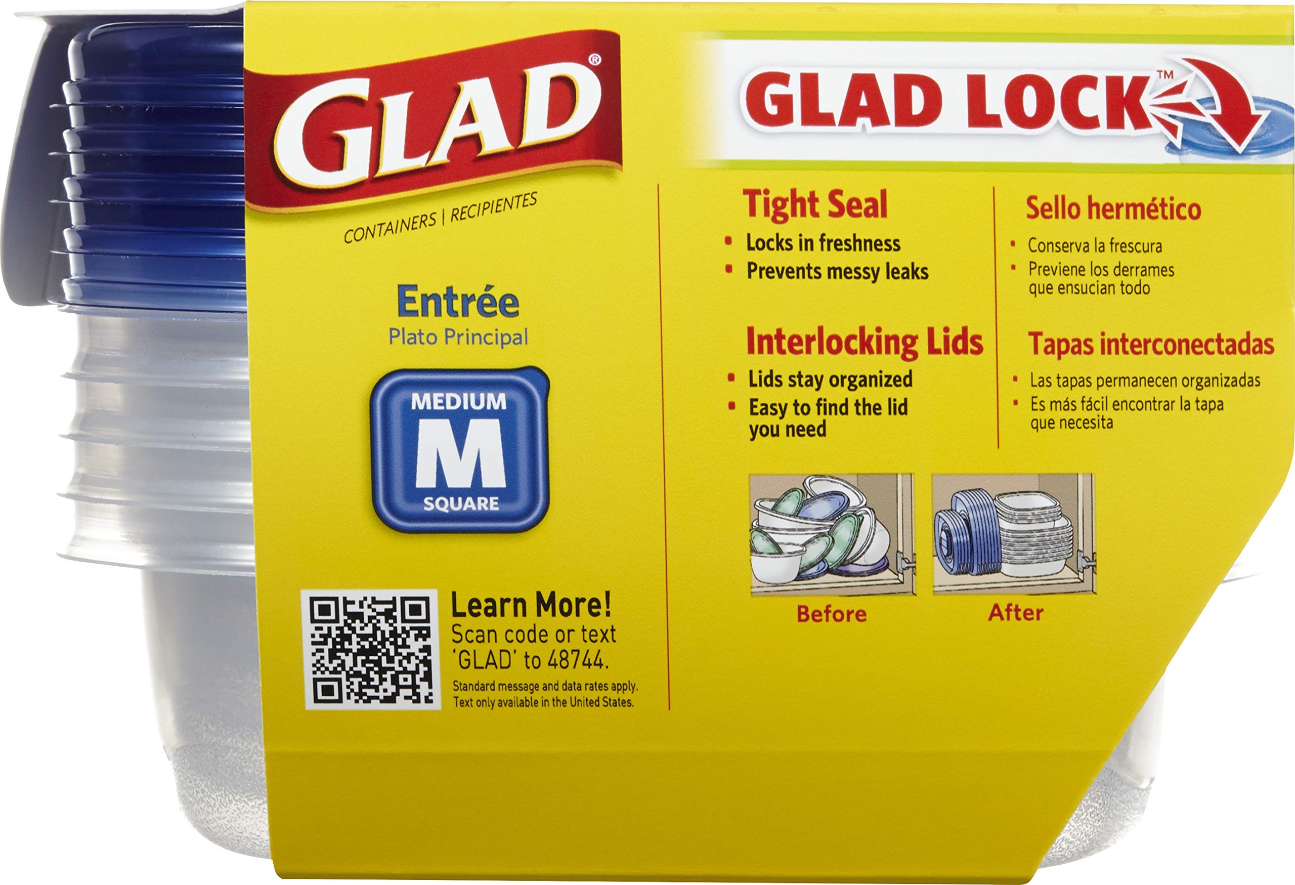 Glad BB13454PCS6 Food-Storage-Containers - View #3