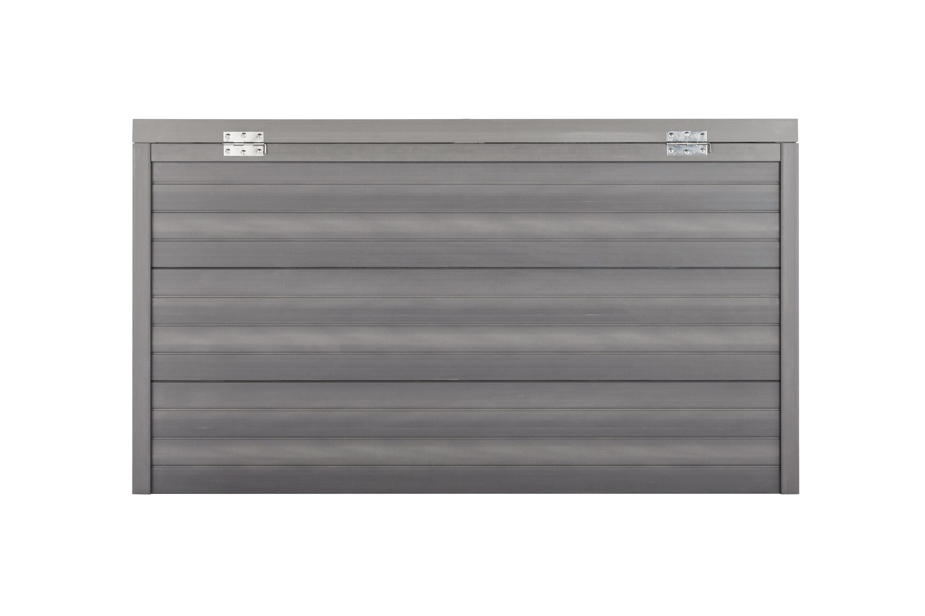 Gray Composite Indoor Rabbit Hutch with Stainless Steel Mesh Lid