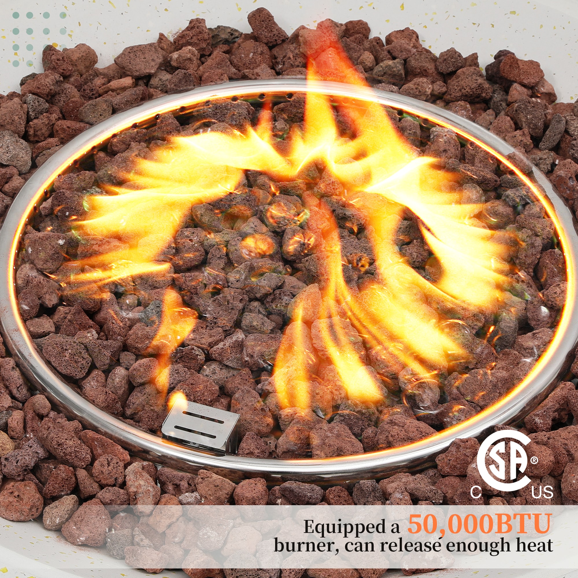Patio Watcher BT-41H-PW-RGS Outdoor-Gas-Firepits - View #7