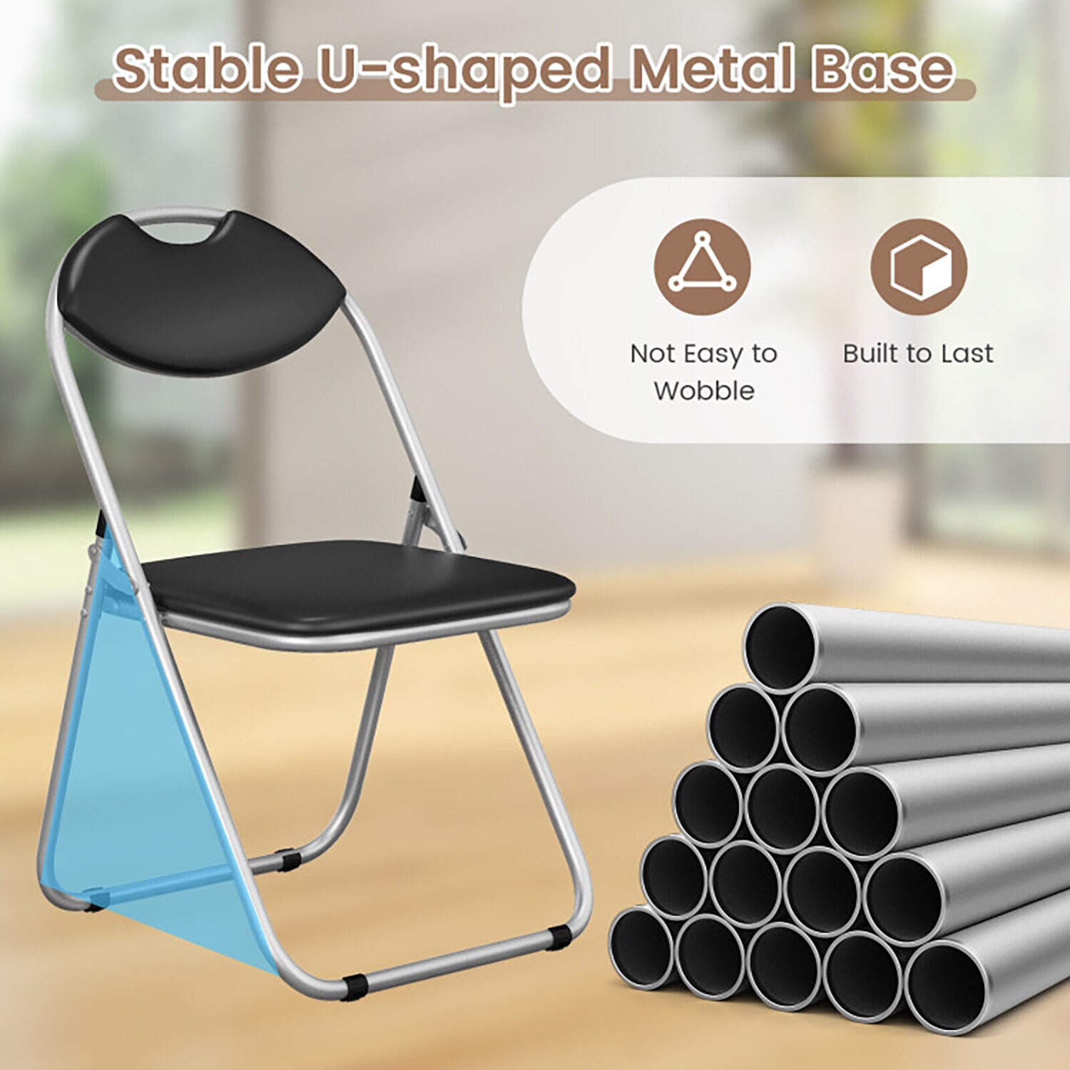 GZMR SRSD11085BGE Folding-Chairs - View #6