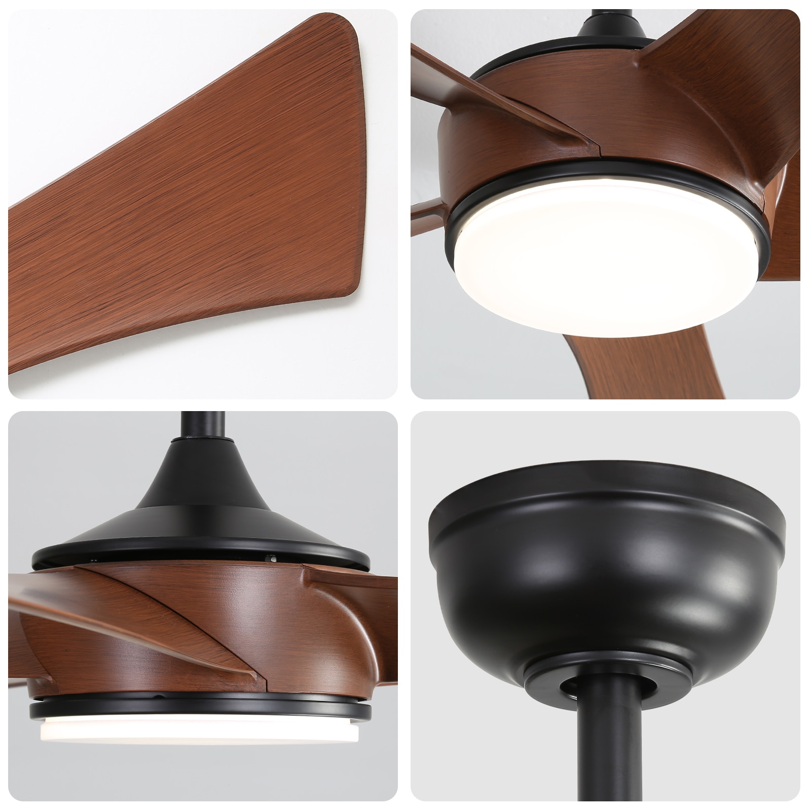 Sofucor LS-52K162-BK-SMW-60 Ceiling-Fans - View #5
