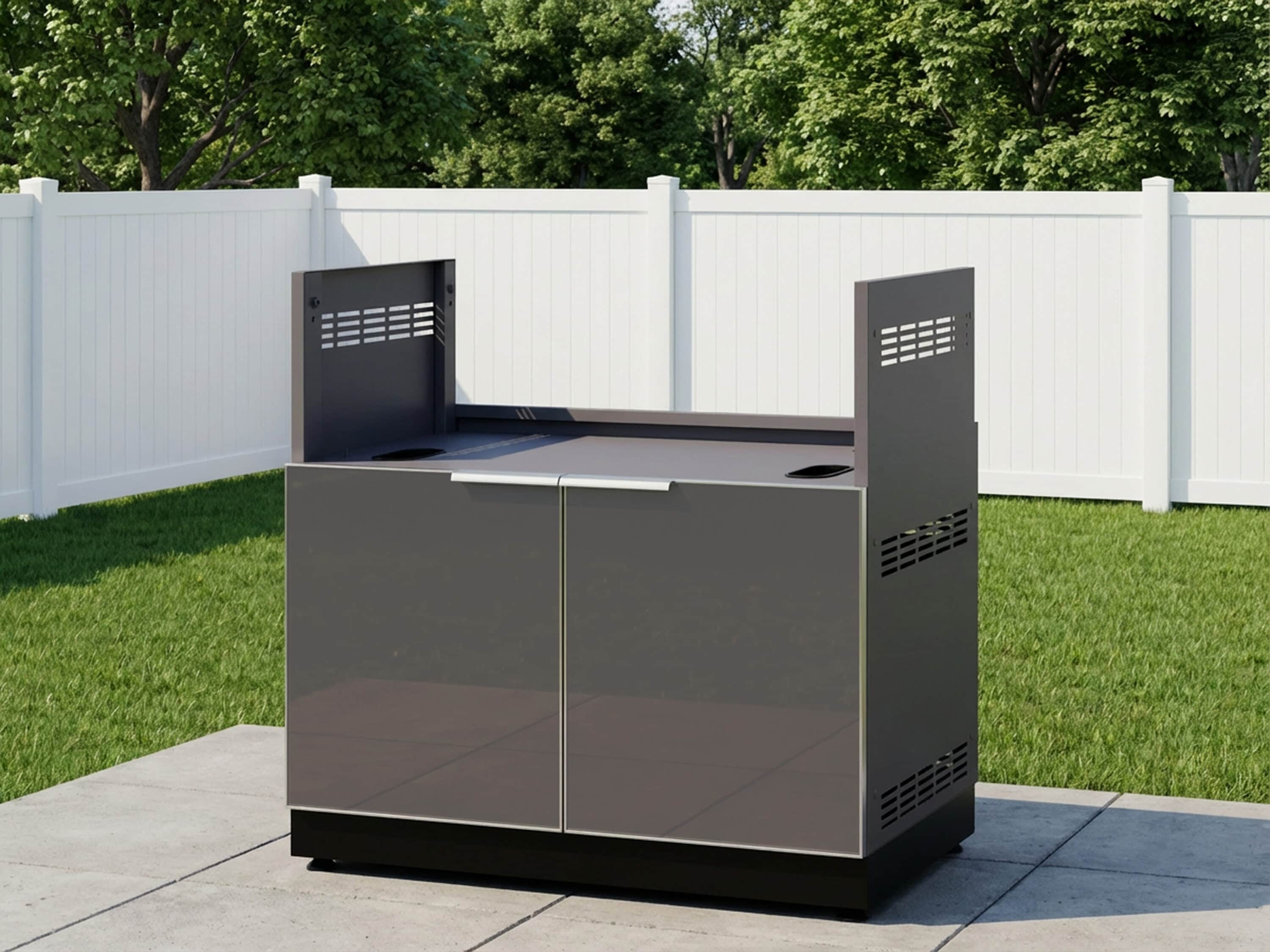 NewAge Products Classic Aluminum 36-in W x 23-in D x 36.5-in H Outdoor ...