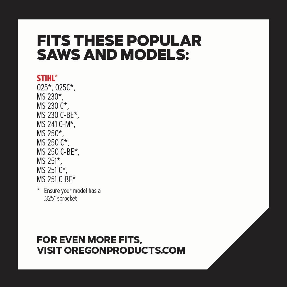 Oregon L68-21 Chain-Saw-Chains - View #3