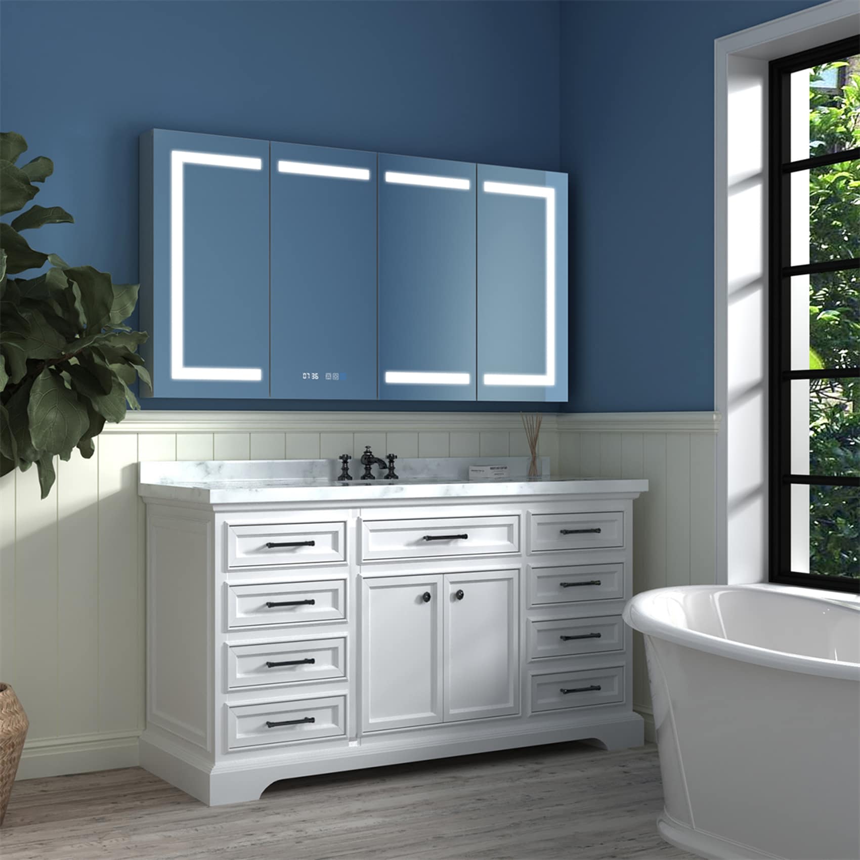 ExBrite W7MC6036 Bathroom-Medicine-Cabinets - View #2