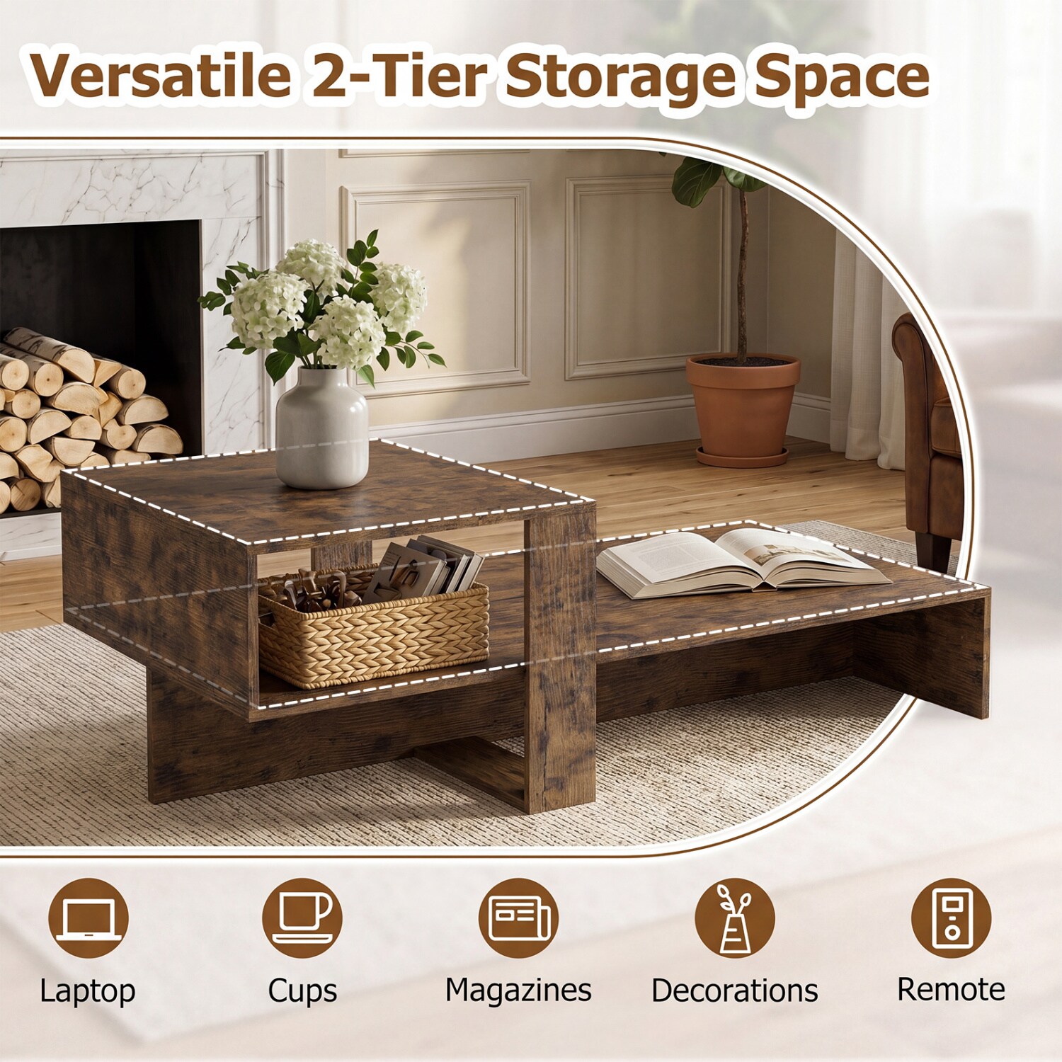 Volenca VOL-F4S5SH Coffee-Tables - View #4