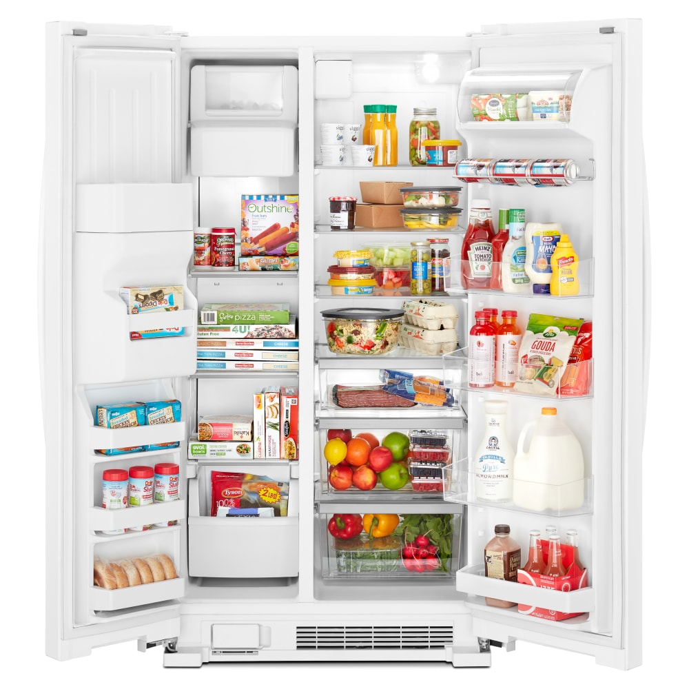 Whirlpool WRS321SDHW Side-By-Side - View #2