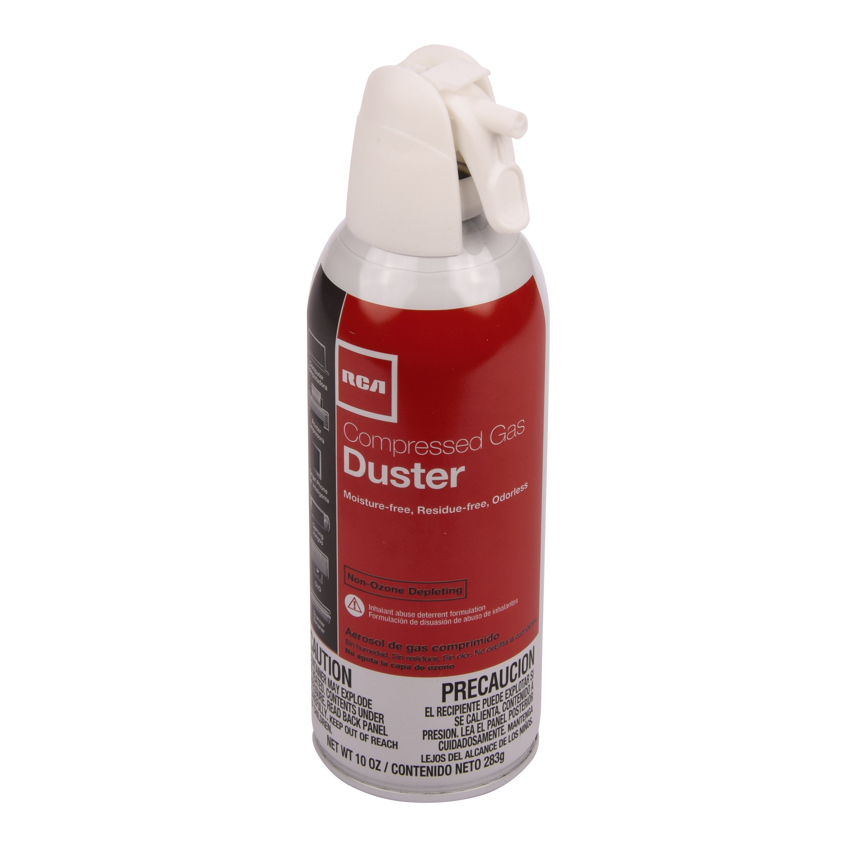 RCA General Purpose Contact Cleaner - 10 oz. - Removes Dirt, Dust, and Lint  - Includes Extension Tube - Electrical Maintenance Accessory in the  Electronic Cleaners department at