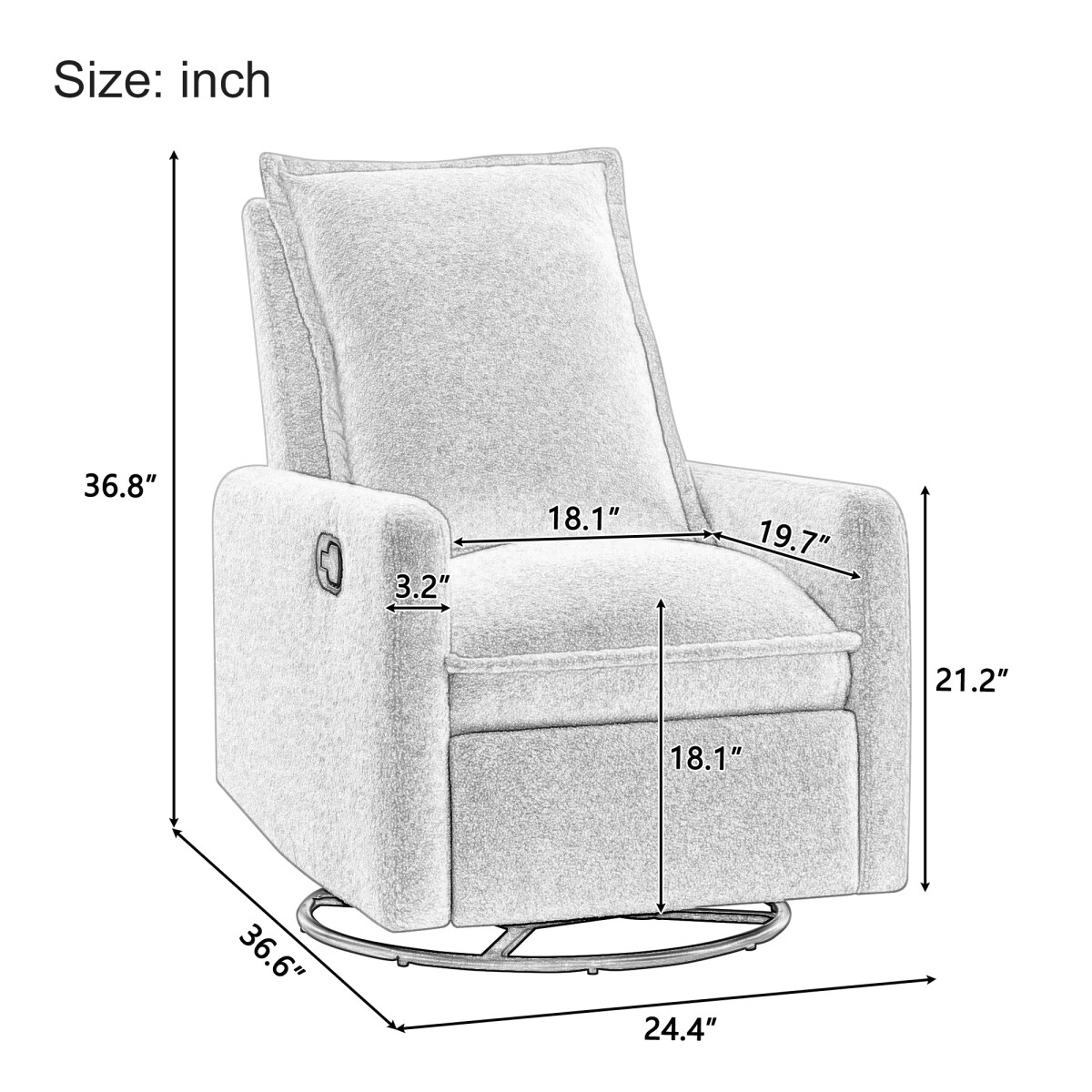 Streamdale Furniture N701P348238O recliners - View #3
