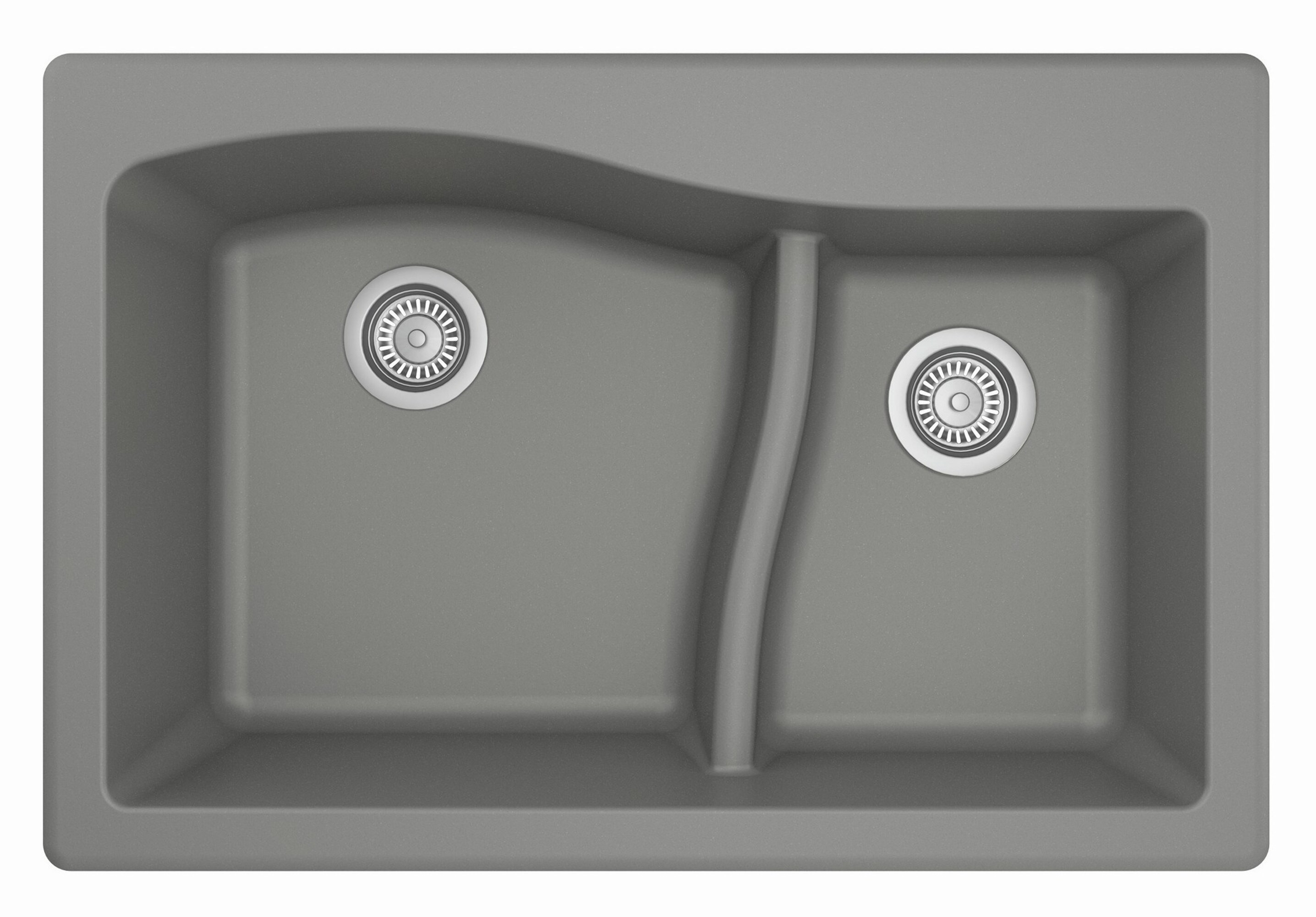 Karran QT-630-GR Kitchen-Sinks - View #3