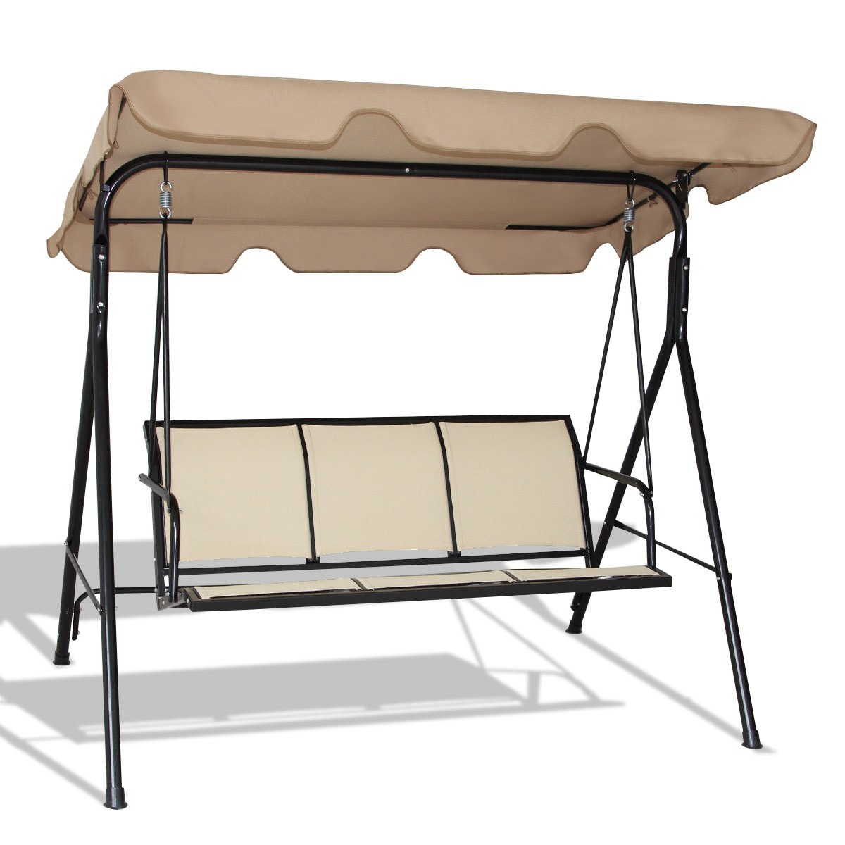 Swing with canopy online lowes