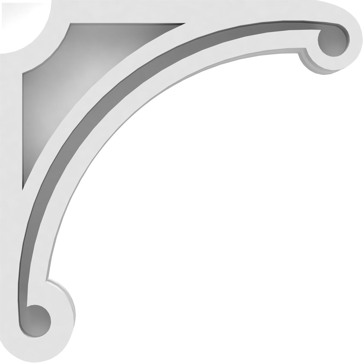 Ekena Millwork CORP01X08X08AH corbels - View #3