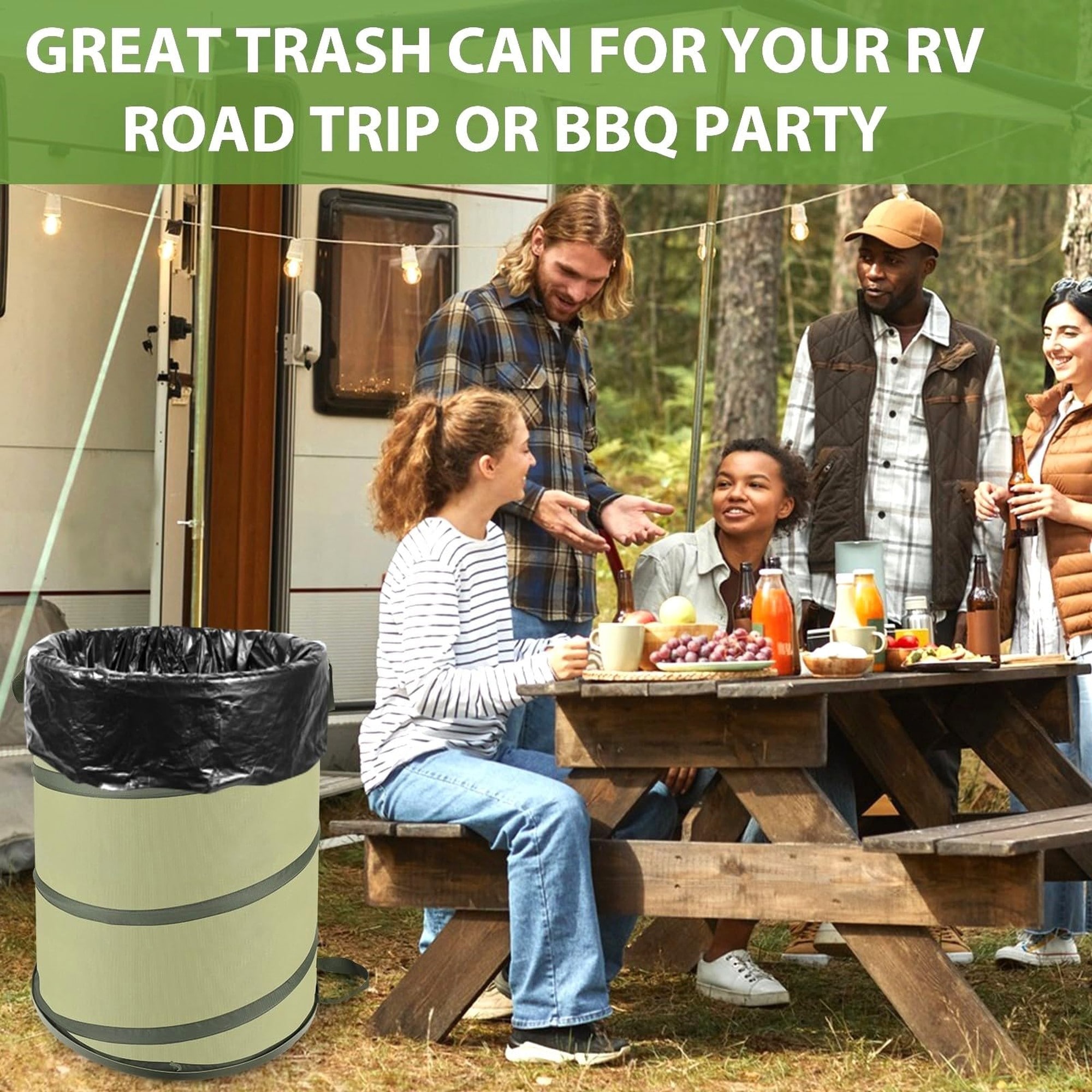 Numhew NHLYNN42514 Lawn-Trash-Bag-Holders - View #7