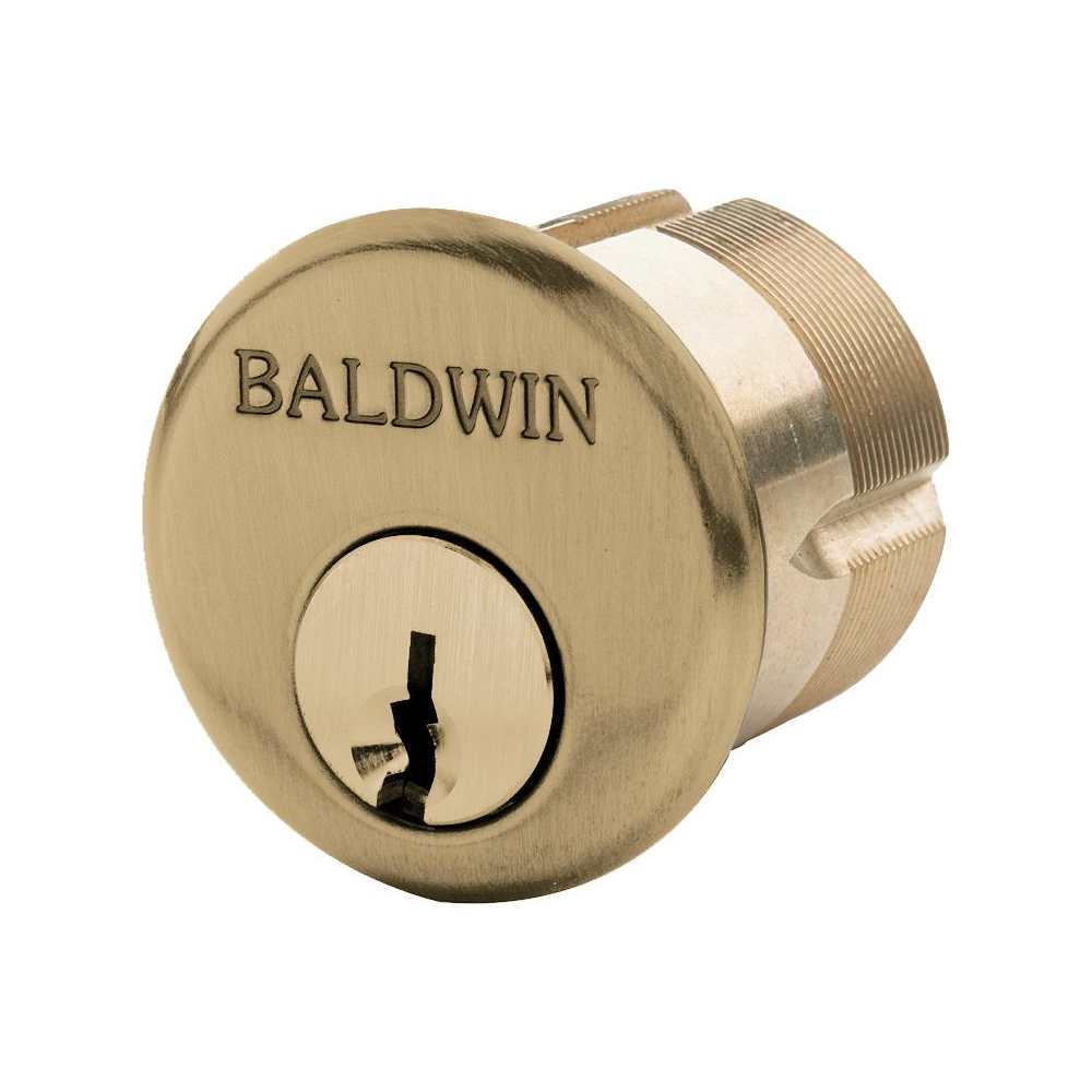 Baldwin  8323 Gramercy 11/4 Inch C Keyway Traditional Mortise Single Cylinder from the Estate Collection