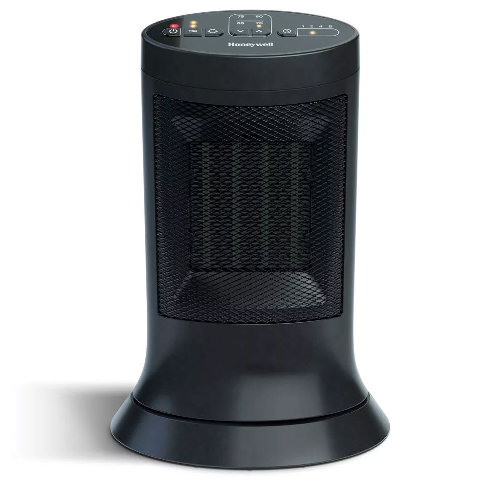Honeywell Compact Digital Ceramic Tower Heater - 12.75 inch - Black #HONEYWELL HCE309B