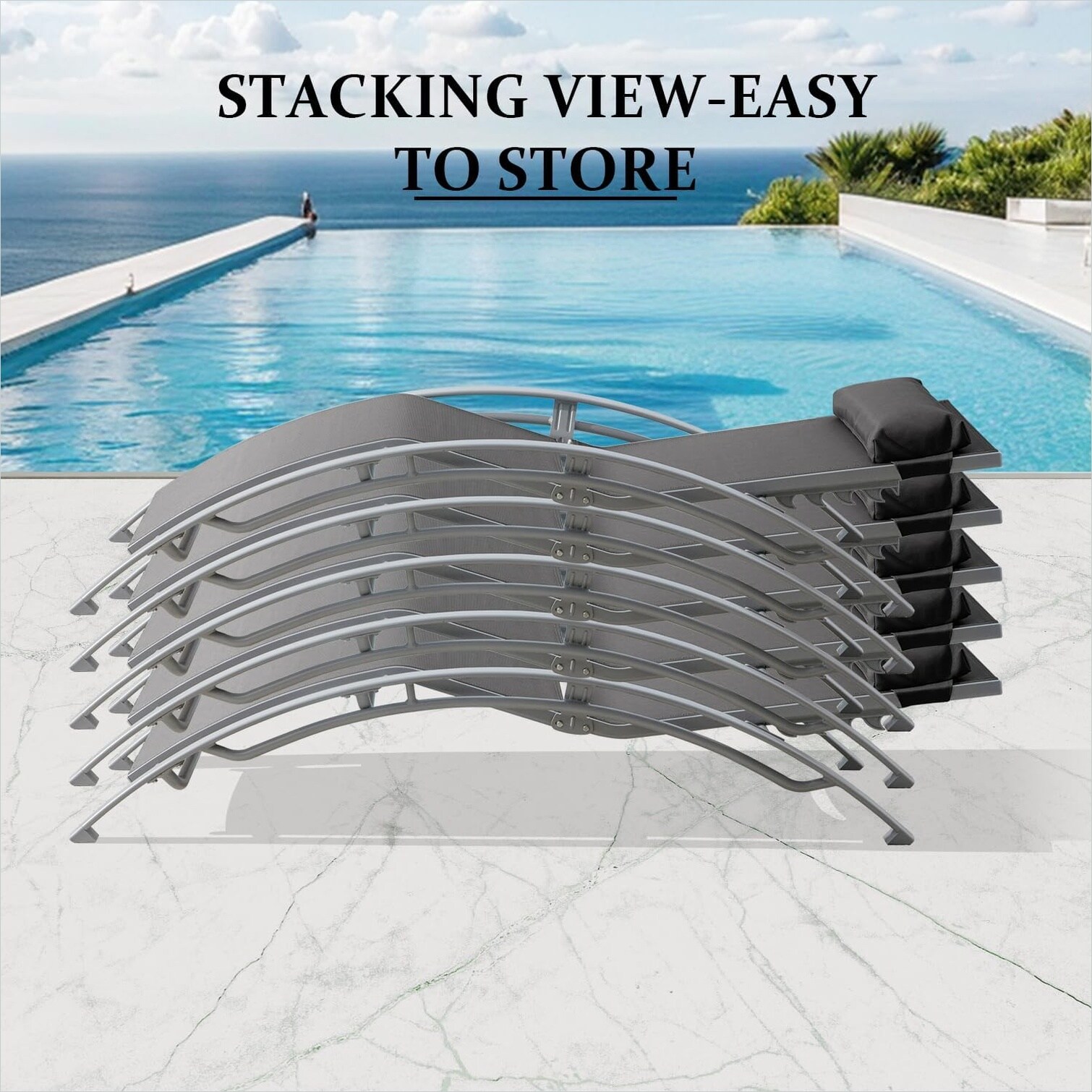 SunJet OIBAK5CABNU2 Patio-Conversation-Sets - View #7