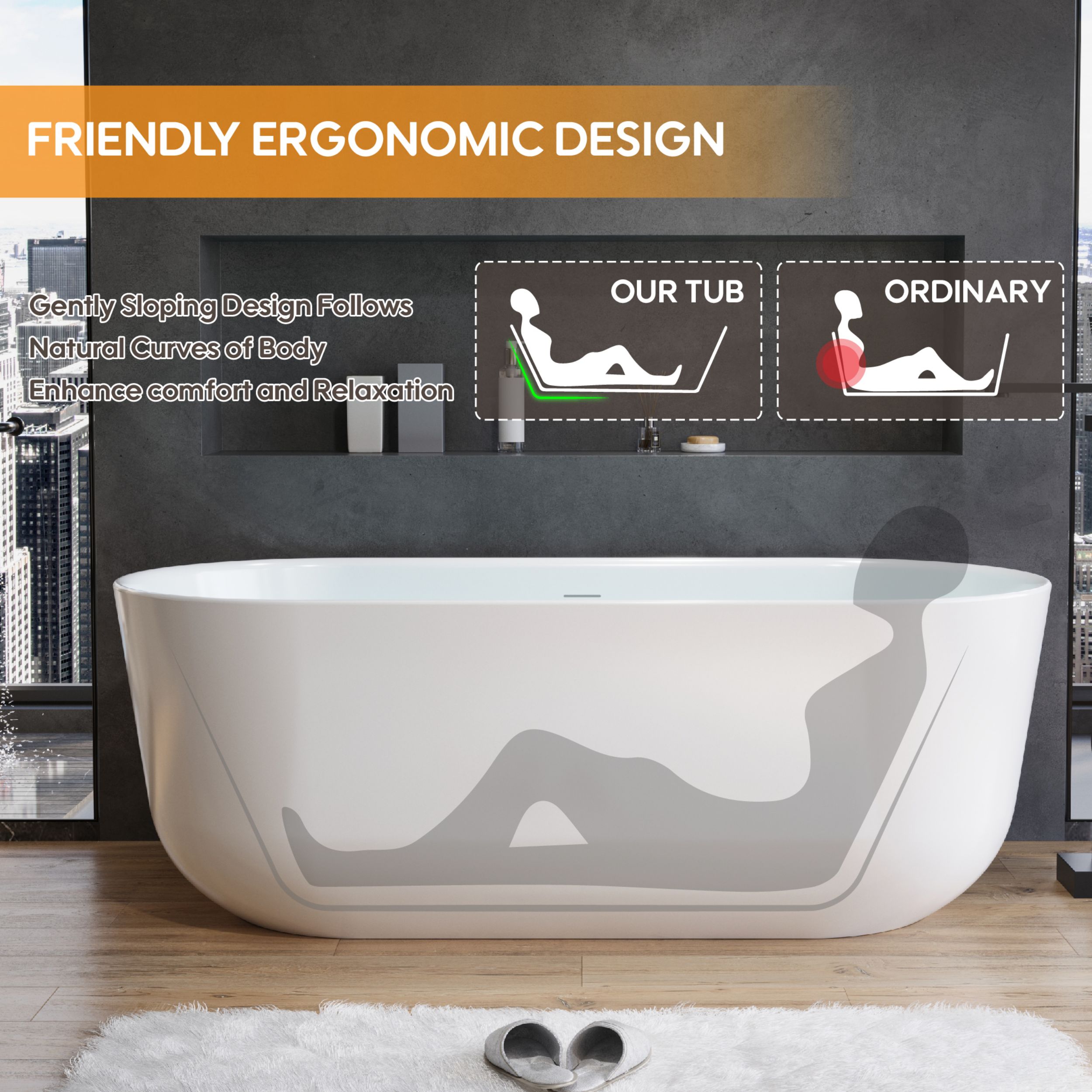 LIVIZA LBTG-VZ67SEN bathtubs - View #8