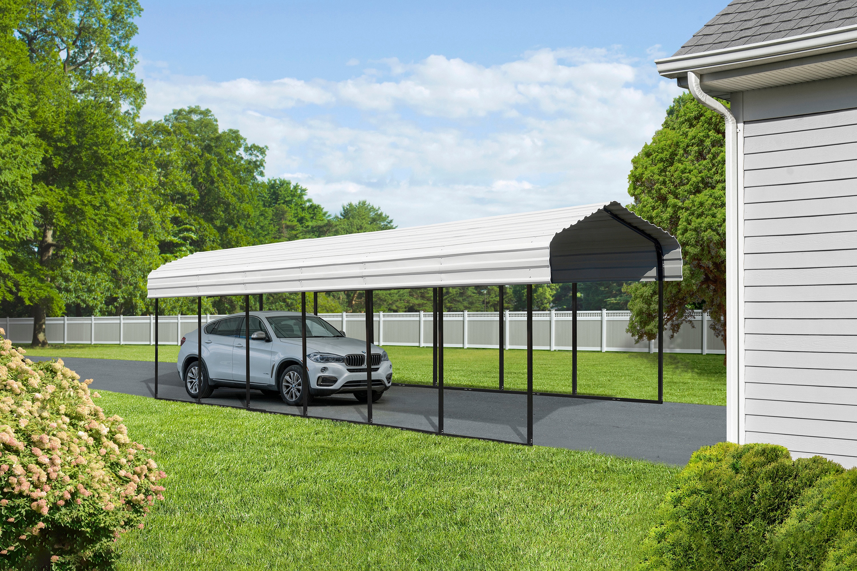 Arrow CPH122909 Carport-Covers - View #2