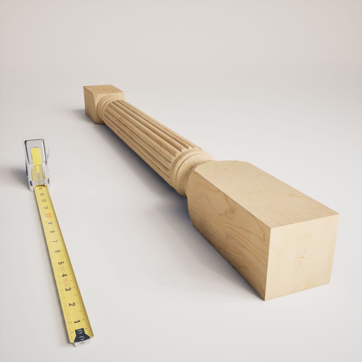 Ekena Millwork COL03X03X35RAMA Wood-Table-Legs - View #3