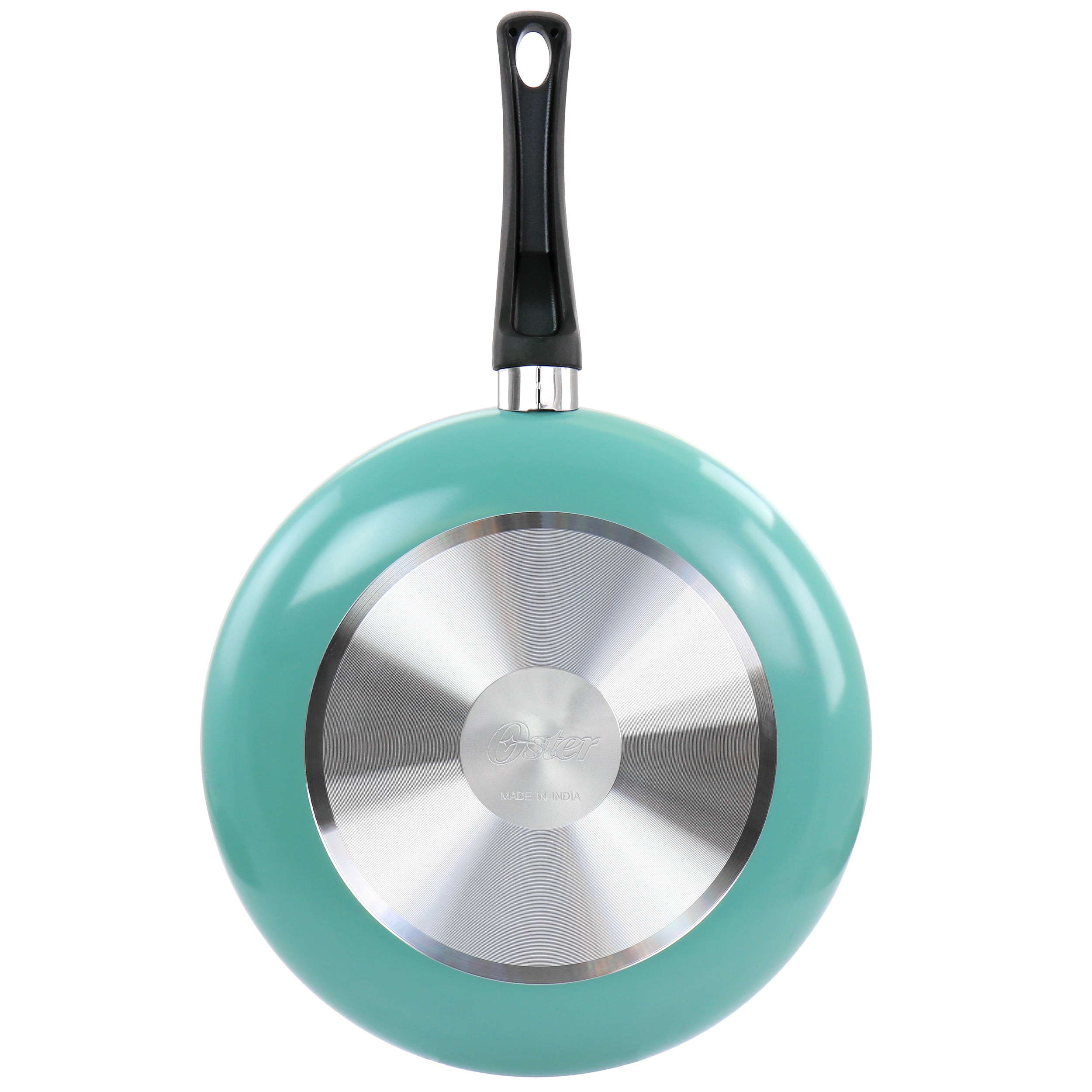 Oster 8 in. Nonstick Aluminum Frying Pan in Turquoise