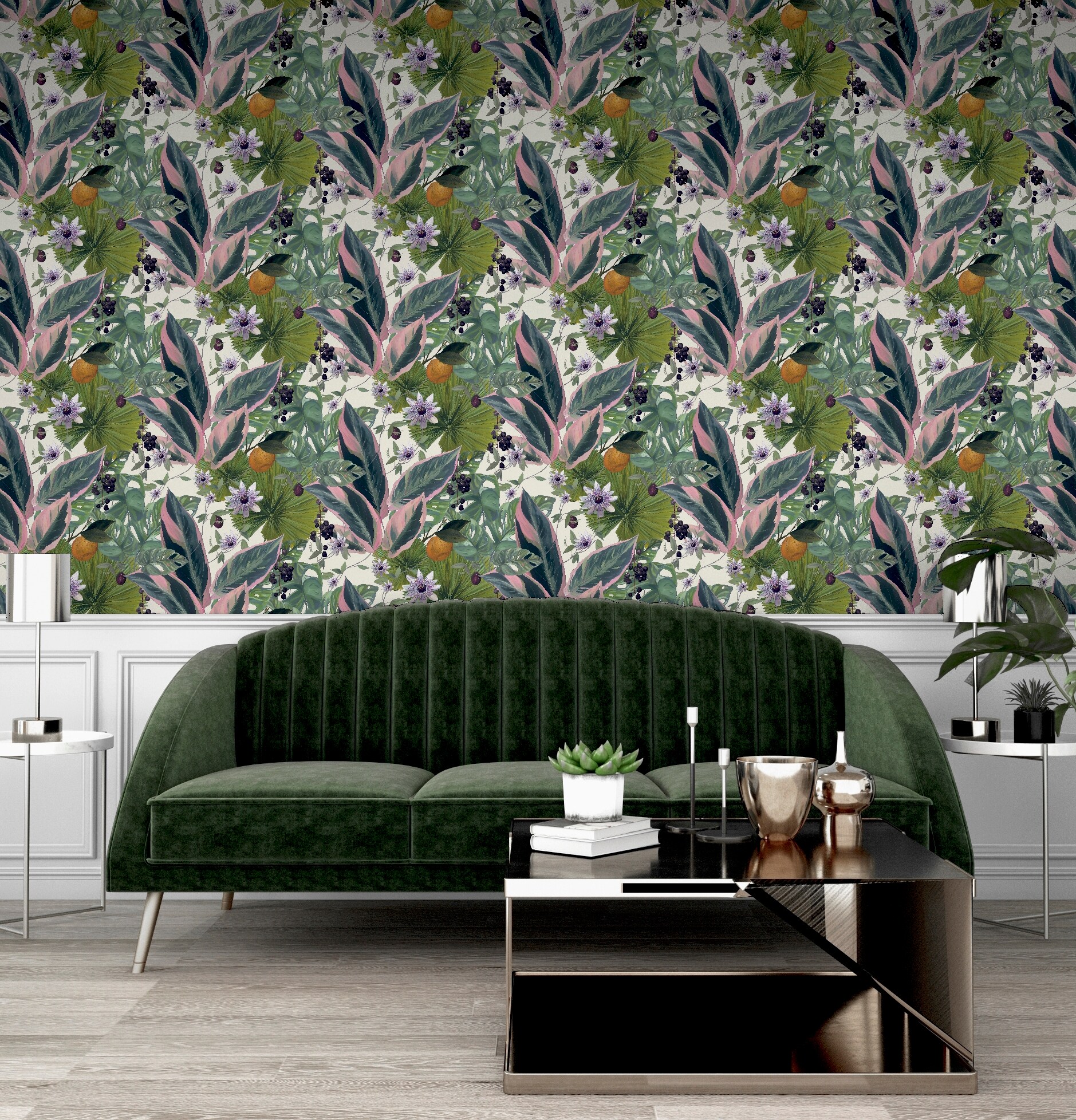 Arthouse 56-sq ft Multi Non-woven Floral Unpasted Wallpaper in the ...