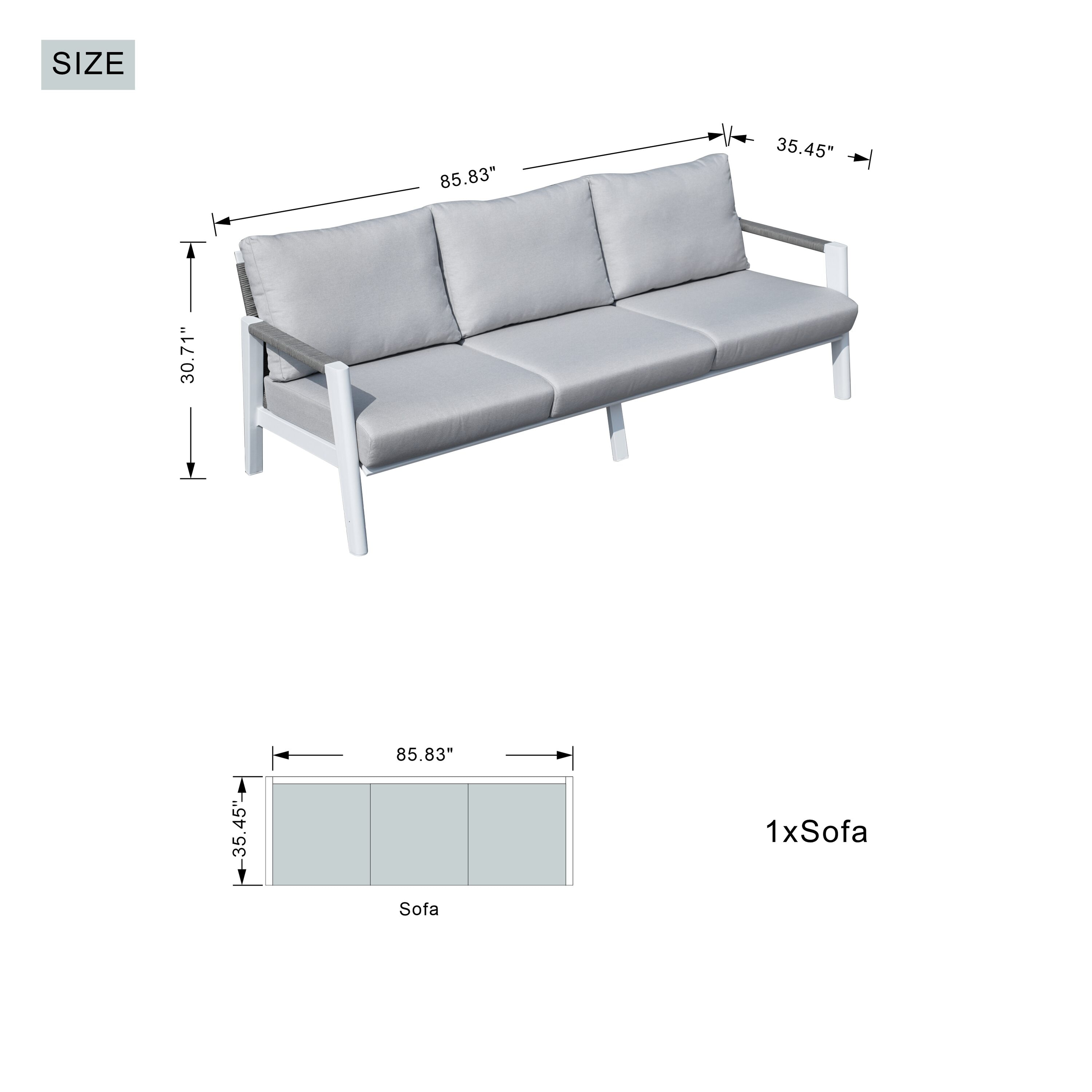Direct Wicker DWG-2322W&2355G Patio-Conversation-Sets - View #17