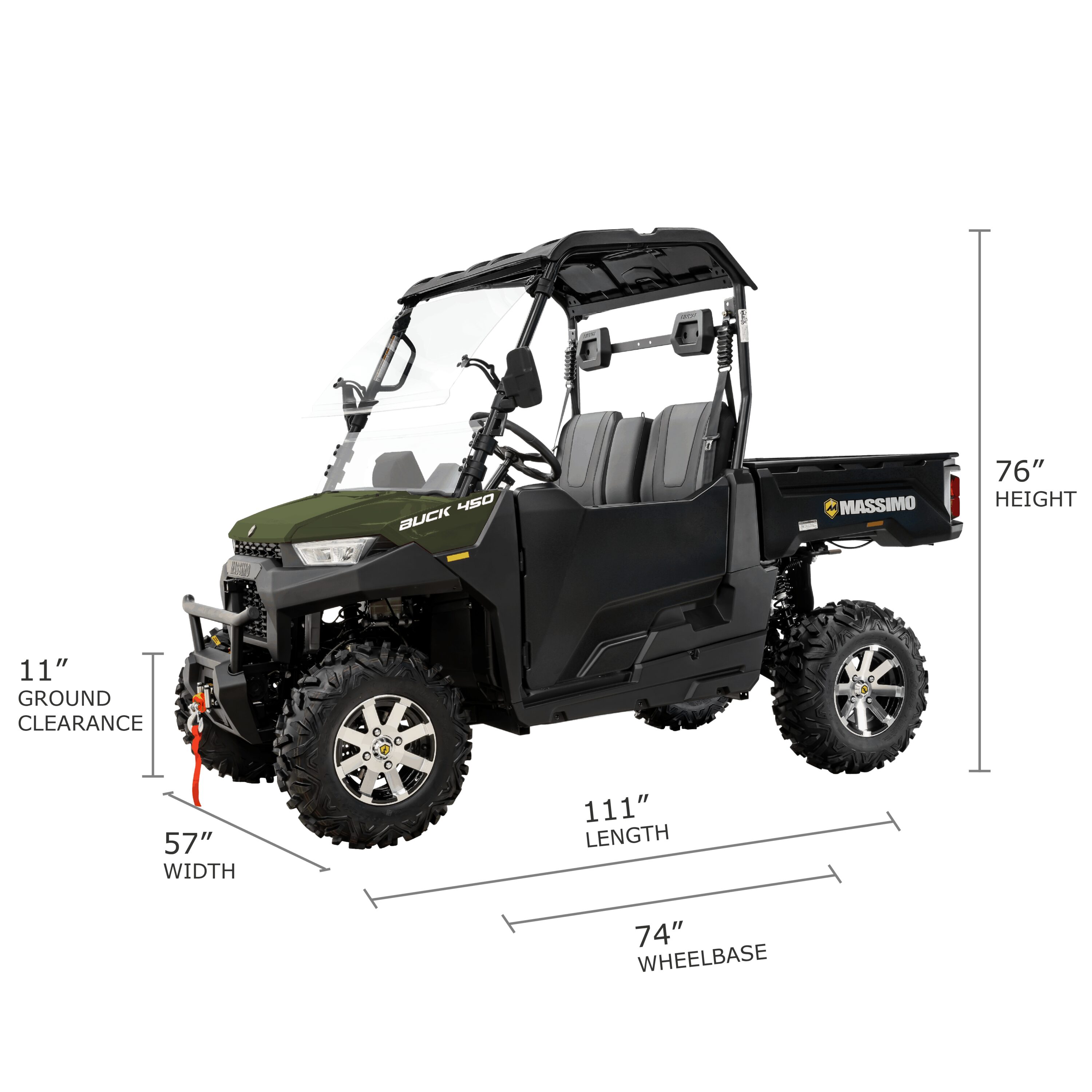 Massimo MMS-BK450-GR Motorized-Vehicles - View #9