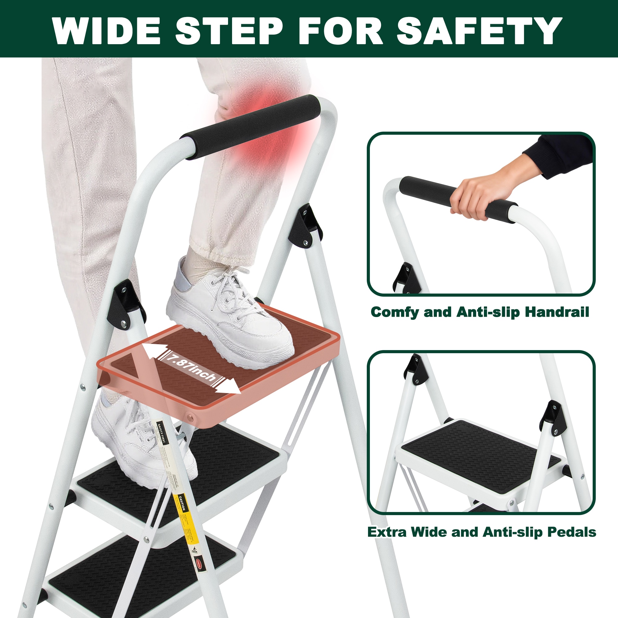 Tatayosi T-Y1-T3W Step-Ladders - View #4
