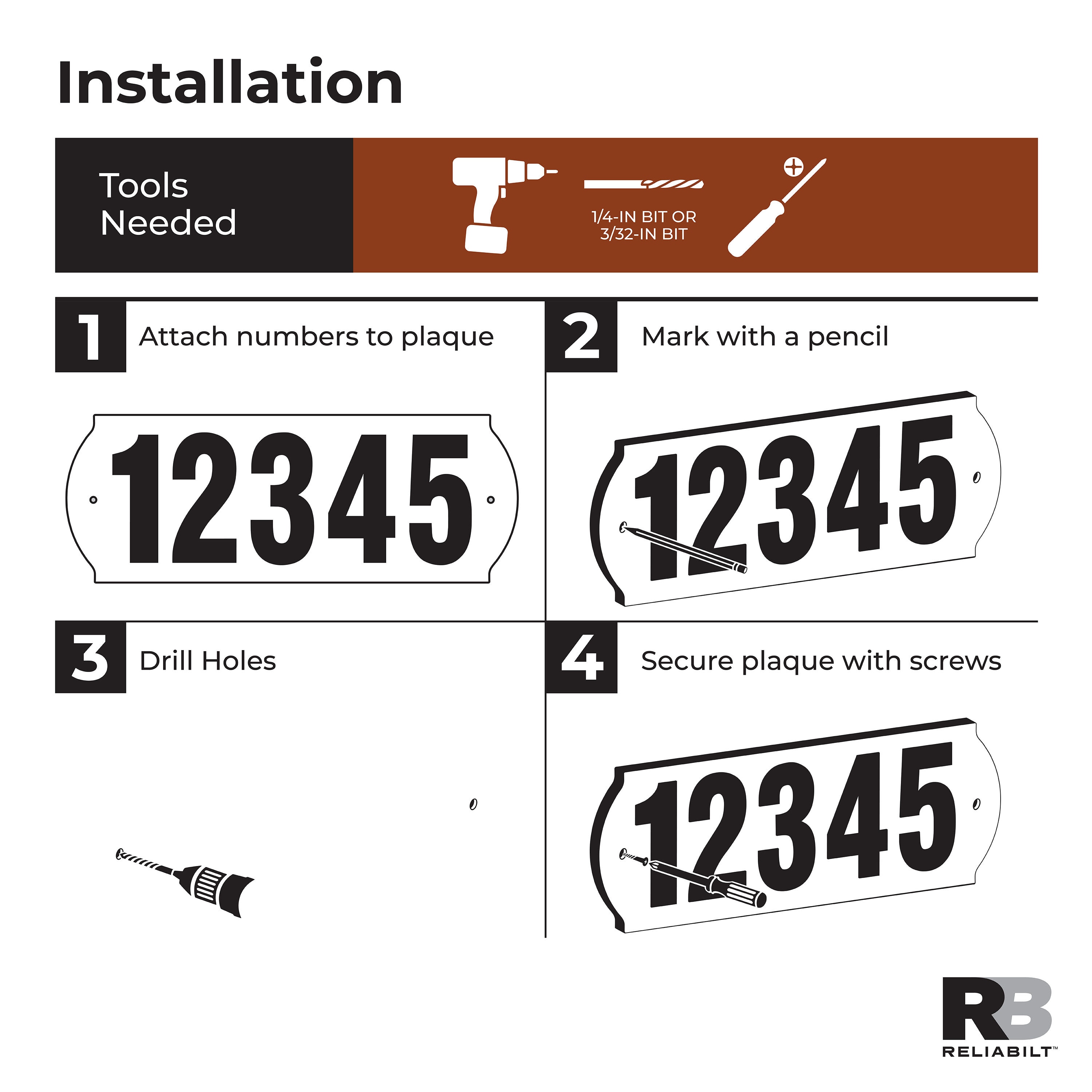 RELIABILT 847503 Outdoor-Plaques-Holders - View #4