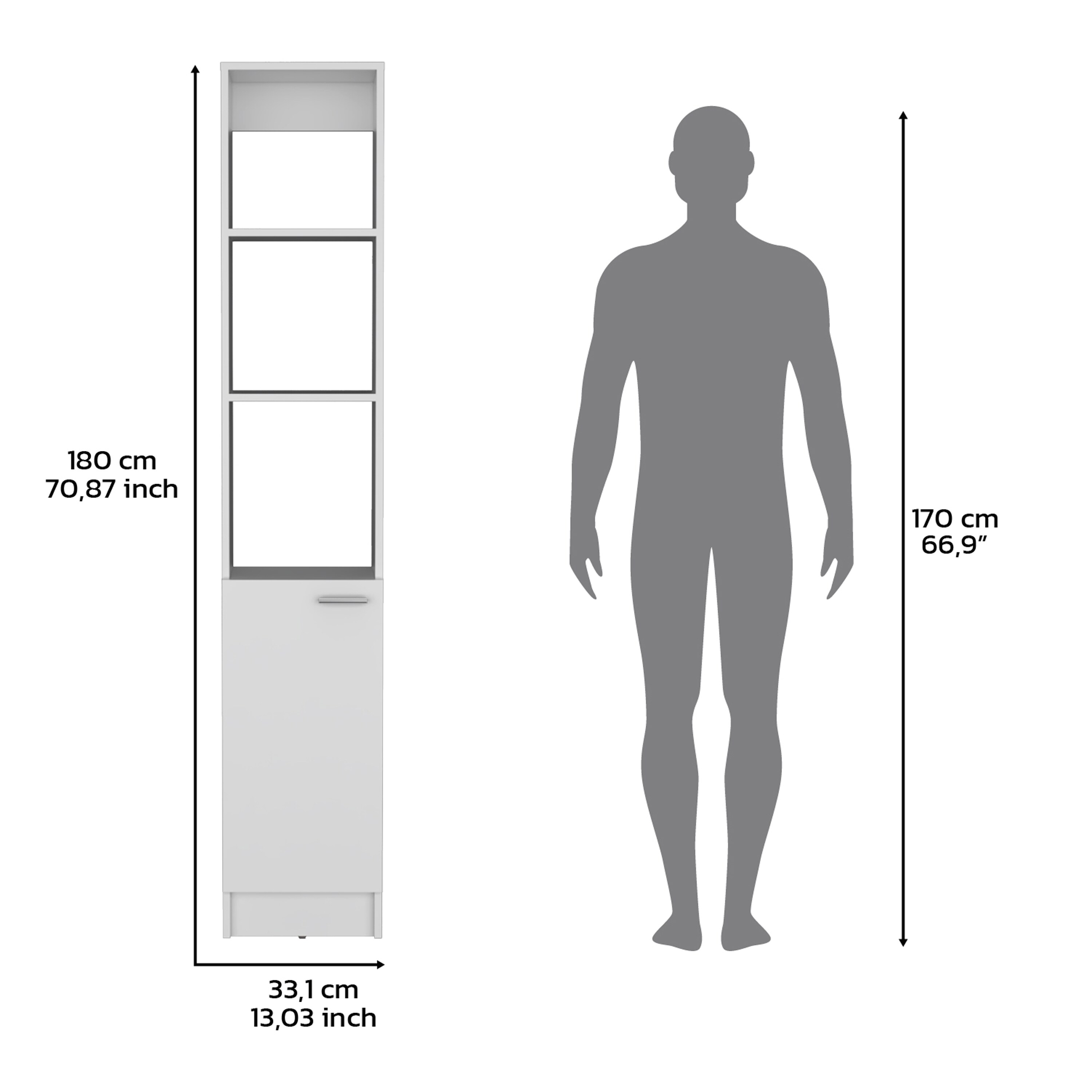 Huluwat DJ-199753 Linen-Cabinets - View #5