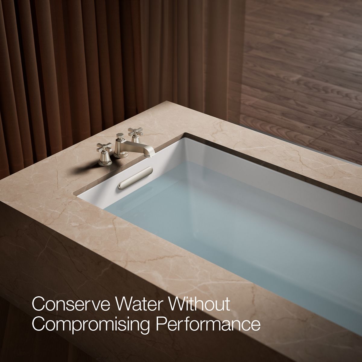 KOHLER T13140-3A-BN Roman-Tub-Faucets - View #10