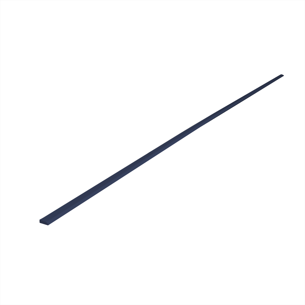 RELIABILT LS-SN-MSW8 Creston Inside Corner Moulding 96-in W x 0.75-in H x 0.24-in D Navy Blue Painted (Inside Corner Molding)