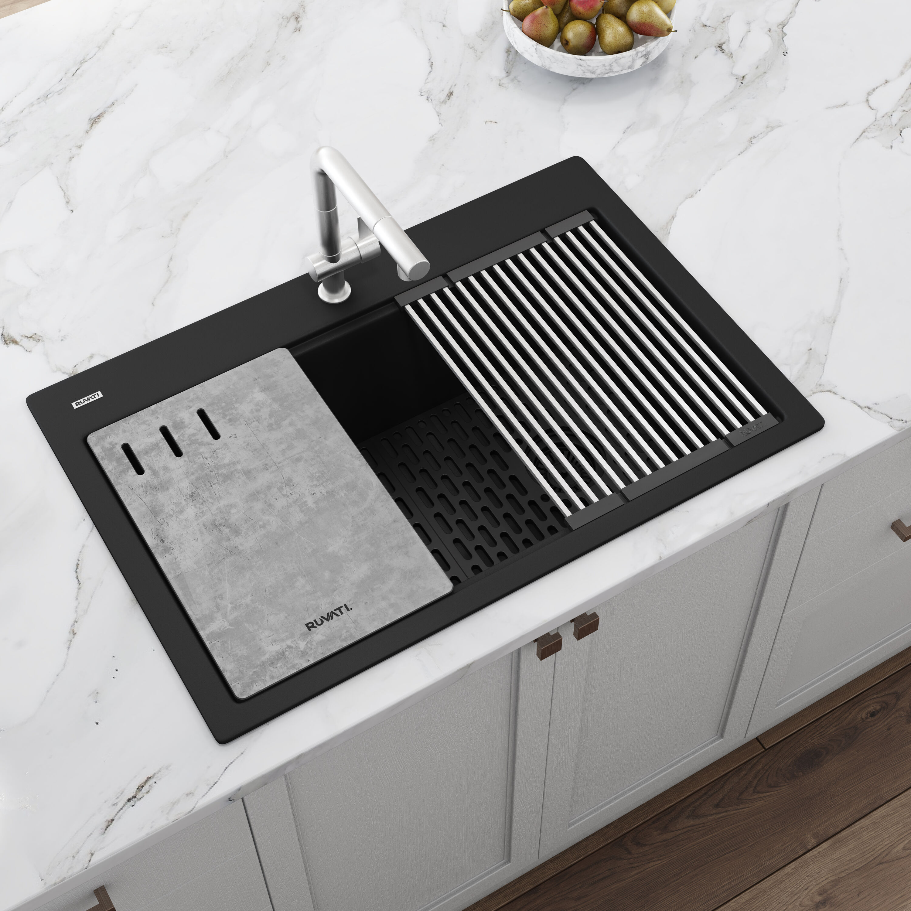 Ruvati RVG1302BK Kitchen-Sinks - View #6