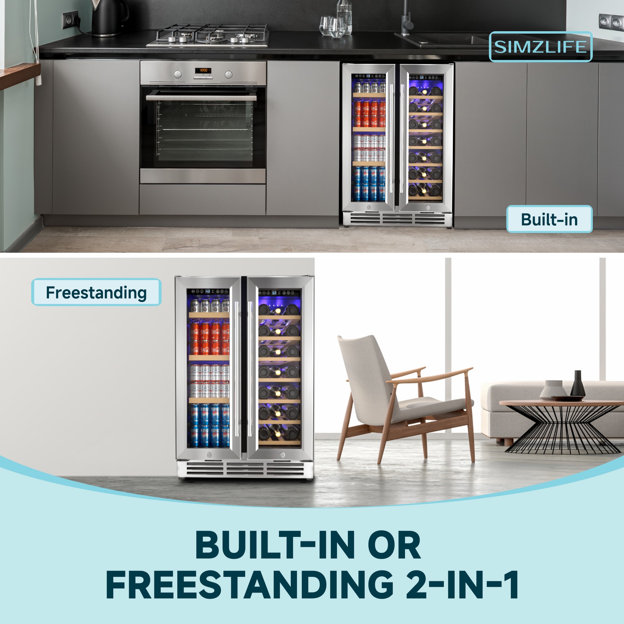 SIMZLIFE BRUC-DD53 Beverage-Dispensers - View #8
