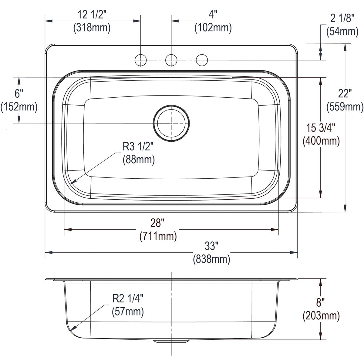 Elkay LWSB332283FP Kitchen-Sinks - View #11