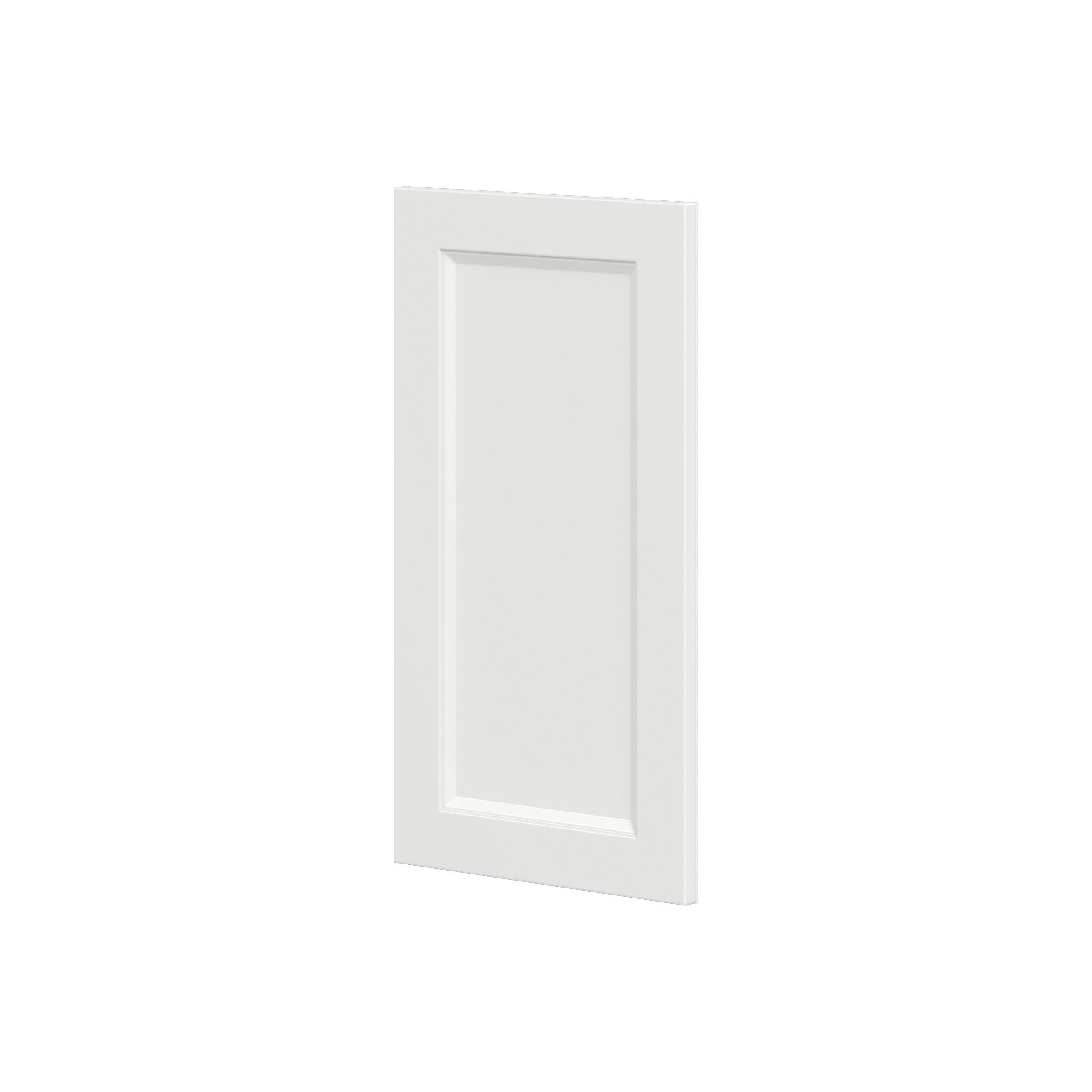 Hugo&Borg DSDR13.525-RI Riviera 13.5-in W x 25-in H Bright White Shaker Wall cabinet door (Fits 15-in wall box )