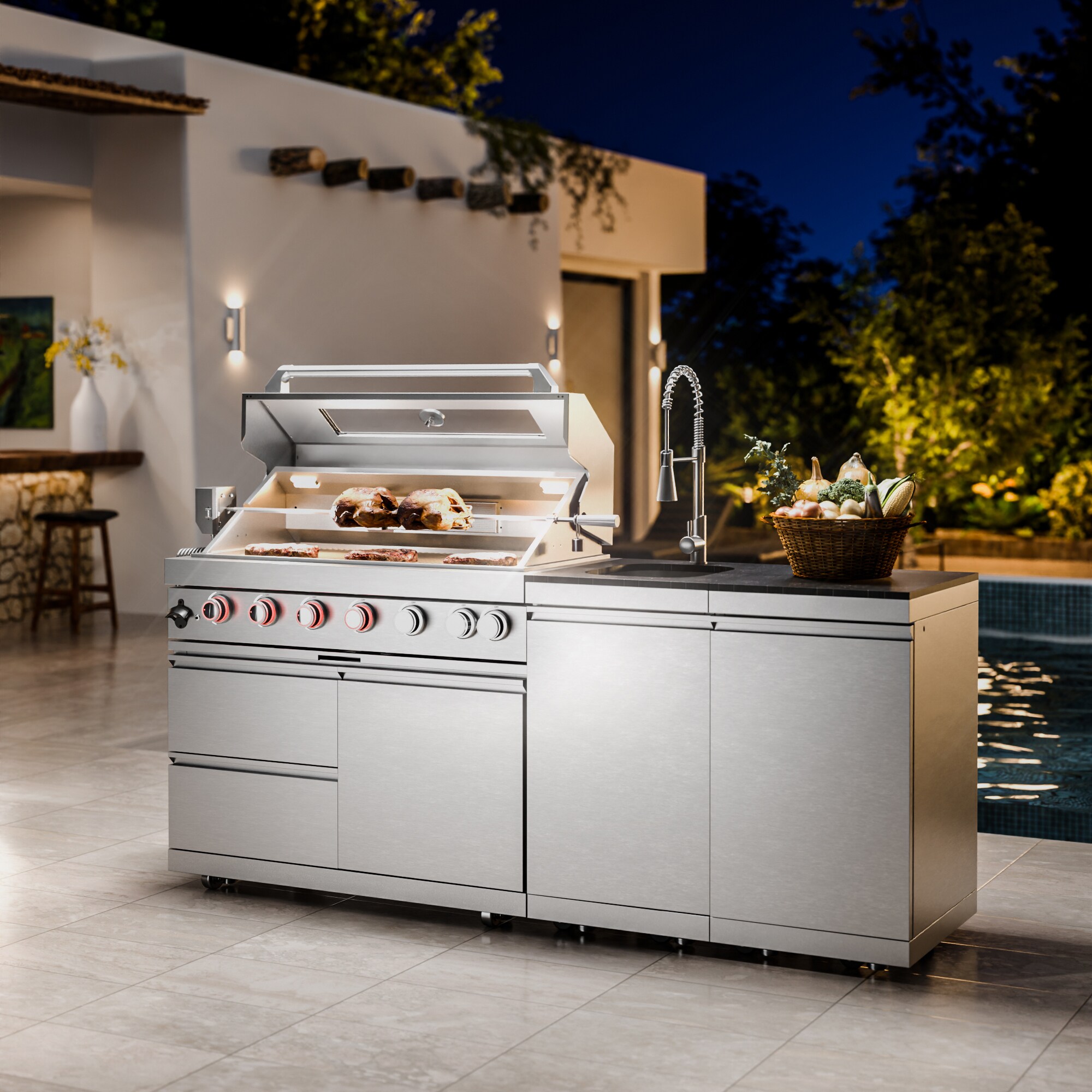 ES-DIY 2512GL24SL6 Modular-Outdoor-Kitchens - View #16