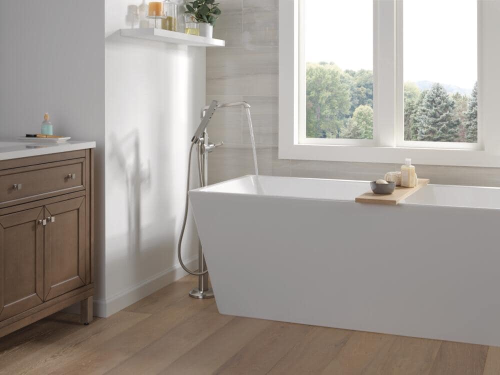 Delta T4789-SS-PR-LHP-FL Roman-Tub-Faucets - View #2