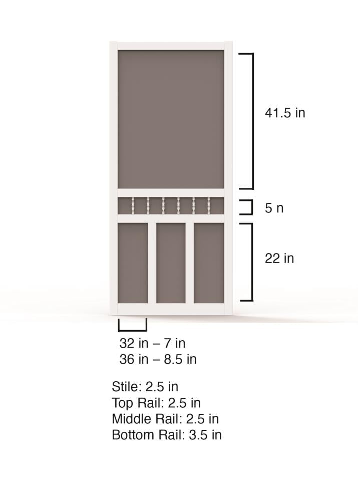 Screen Tight WAC36 Screen-Doors - View #2