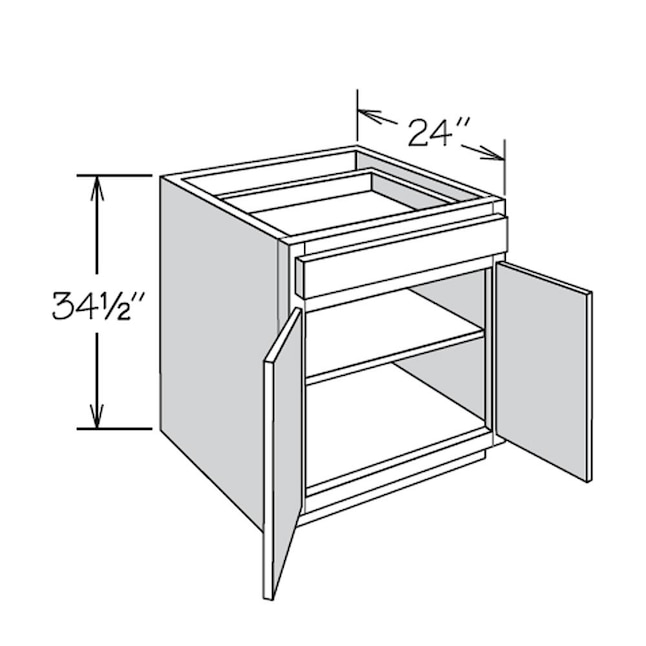 allen + roth Annscroft 36-in W x 34.5-in H x 24-in D Hazelnut Maple Drawer Base Semi-Custom Cabinet allen + roth Annscroft 36-in W x 34.5-in H x 24-in D Hazelnut Maple Drawer Base Semi-Custom Cabinet