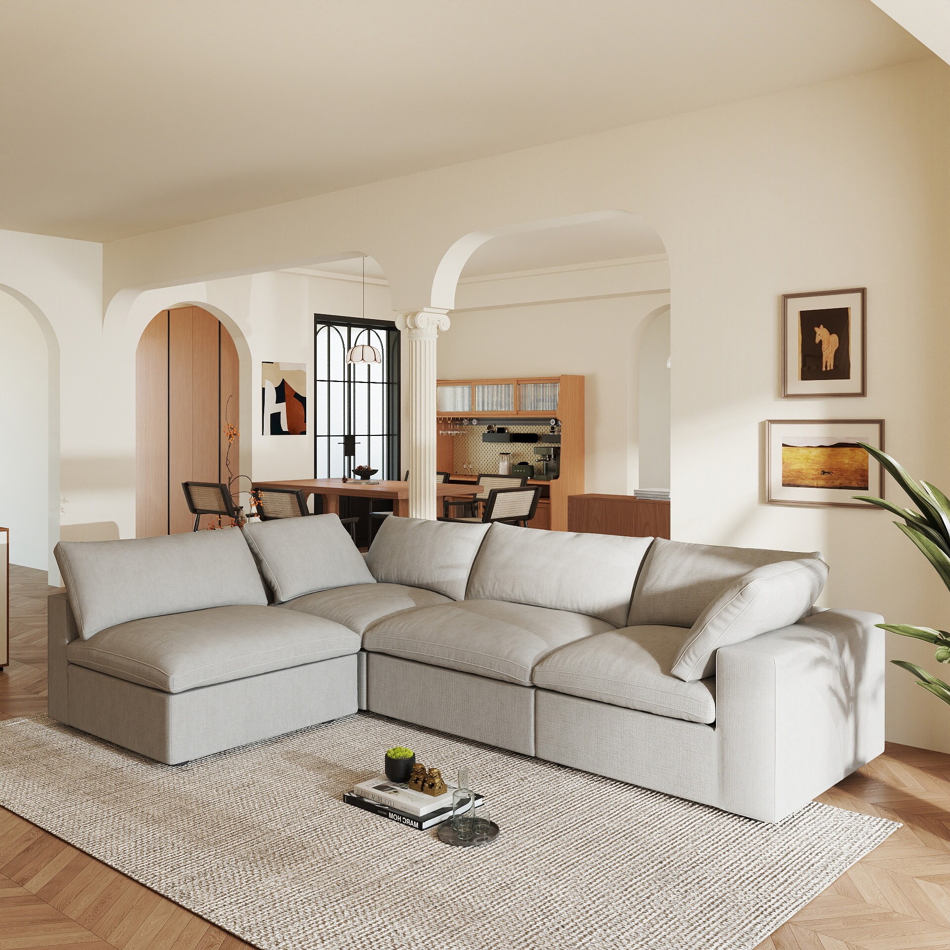 BuotiqHom DH-S4-121LG Sofas-Loveseats - View #4