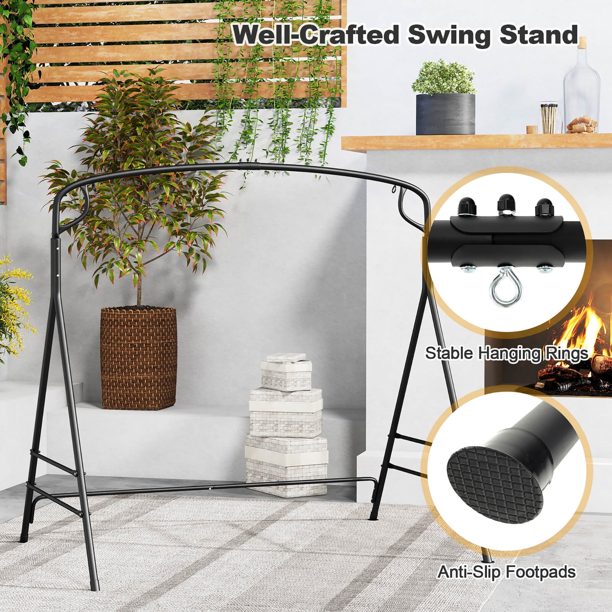 Costway HCST00160 Swing-Gliders - View #9
