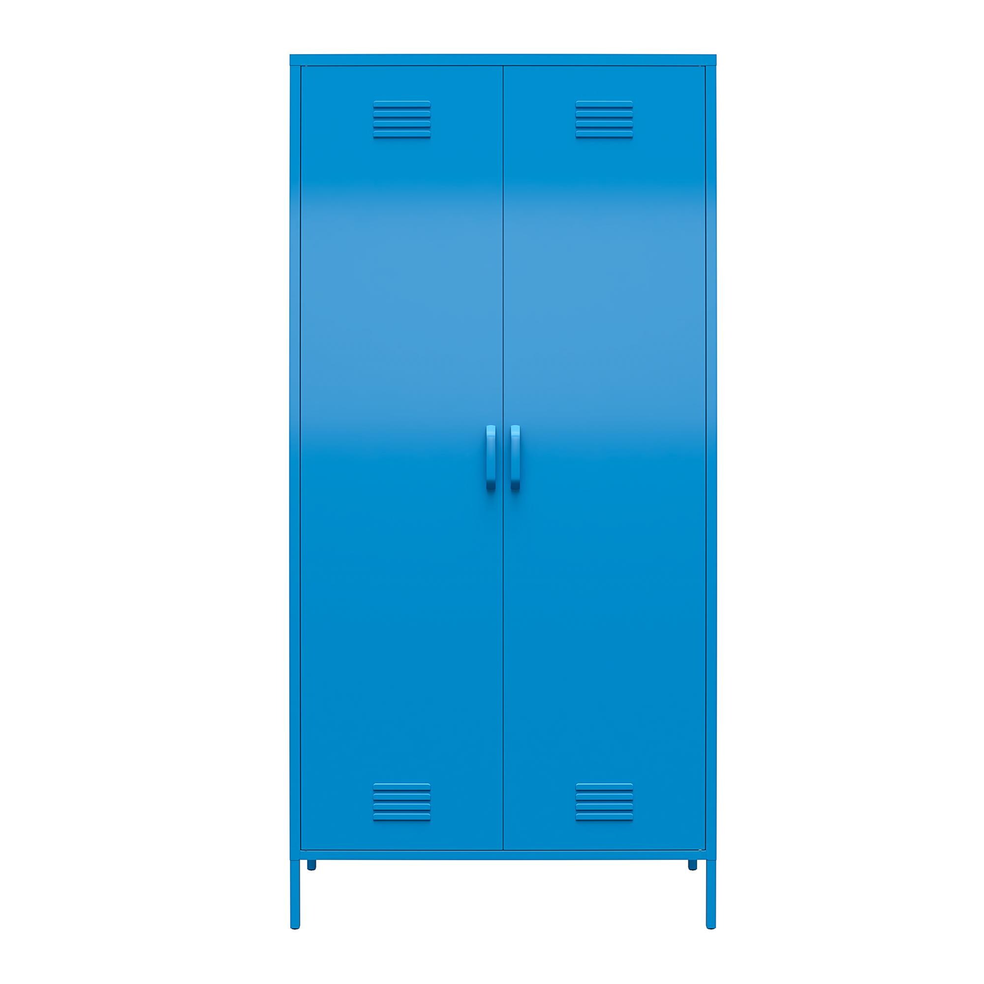 Novogratz Cache 2 Door Metal Locker Storage Cabinet - Mint