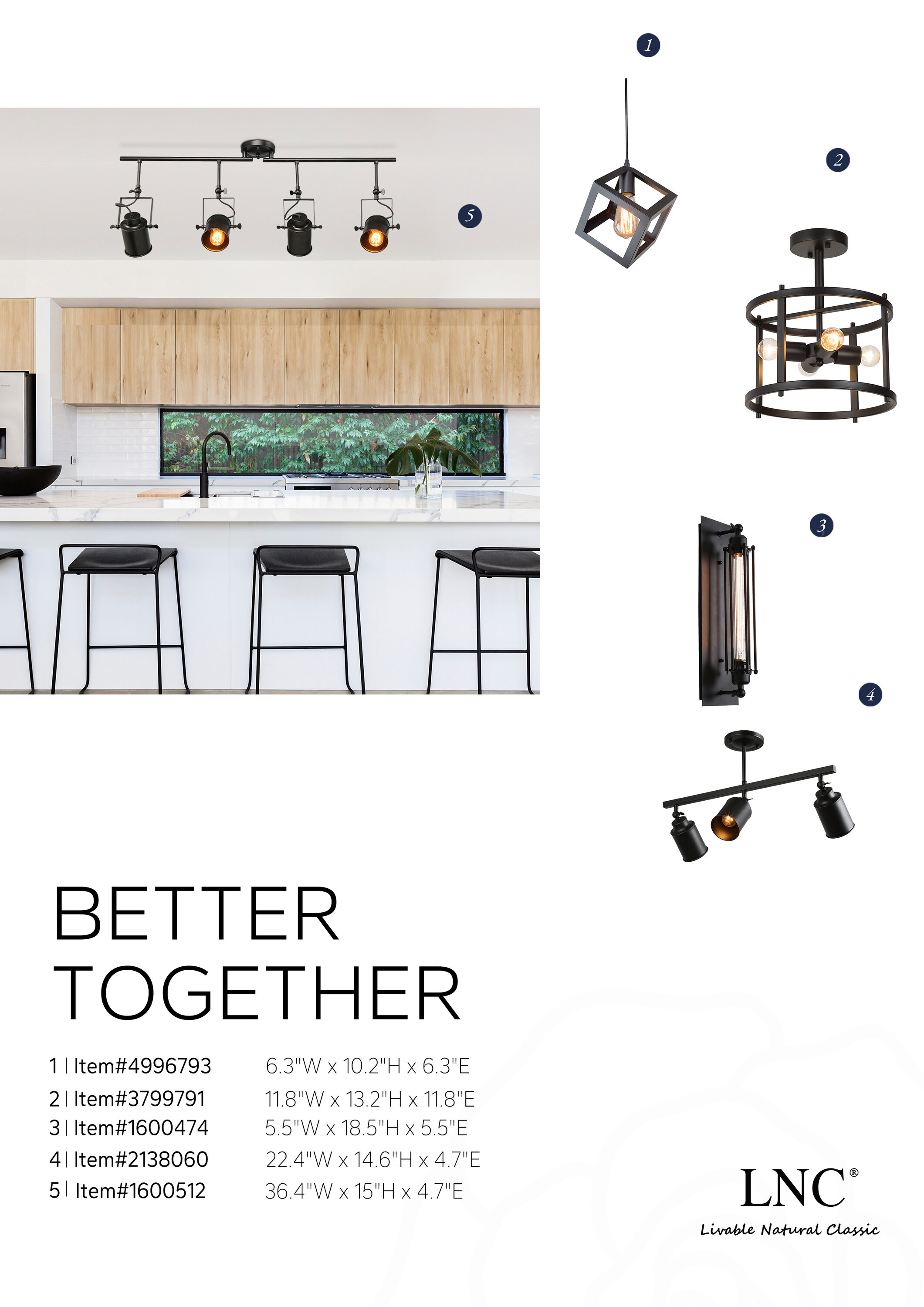 LNC A03188 Track-Lighting-Heads - View #11