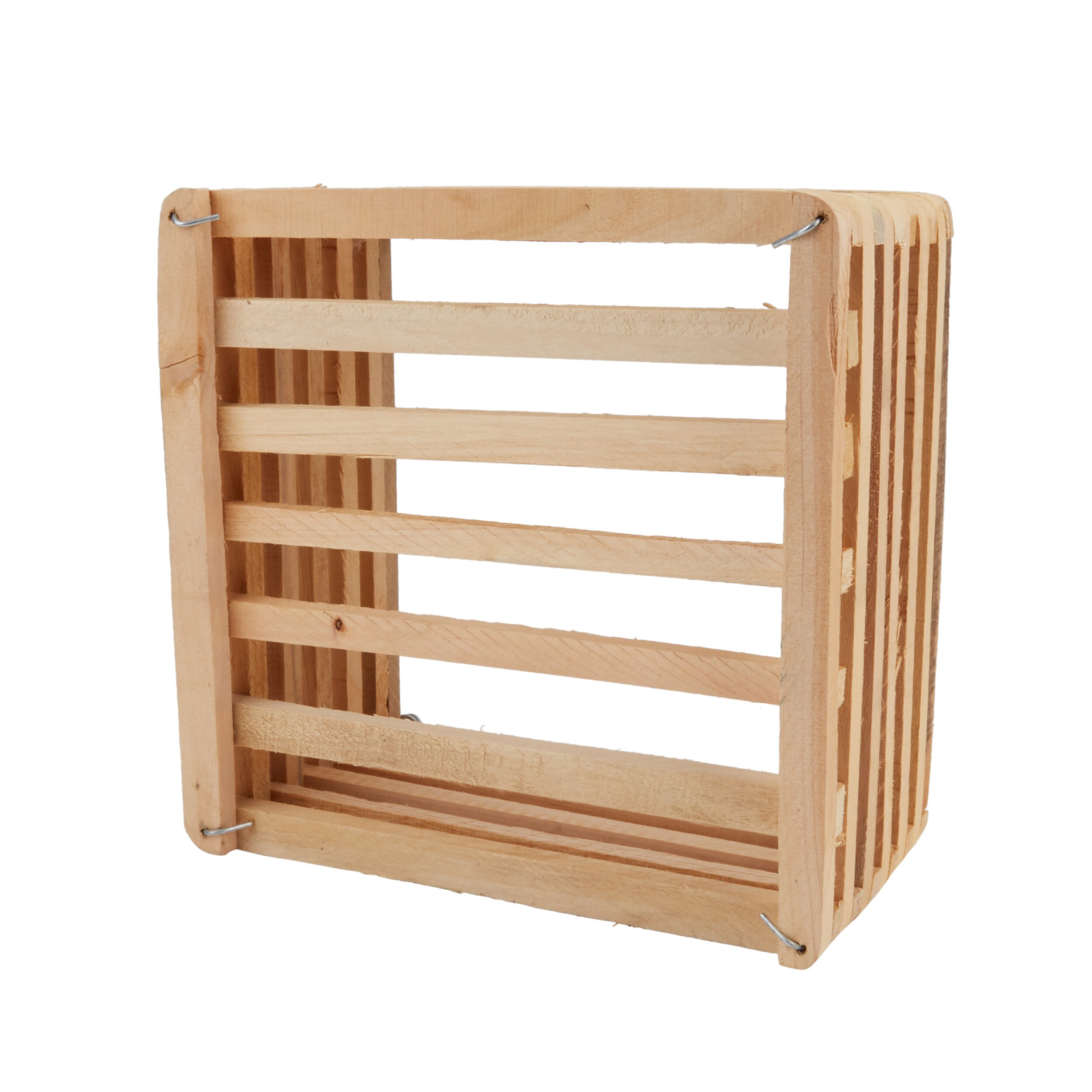 Better-Gro 8-in W x 5-in H Natural Wood Basket in the Pots & Planters  department at