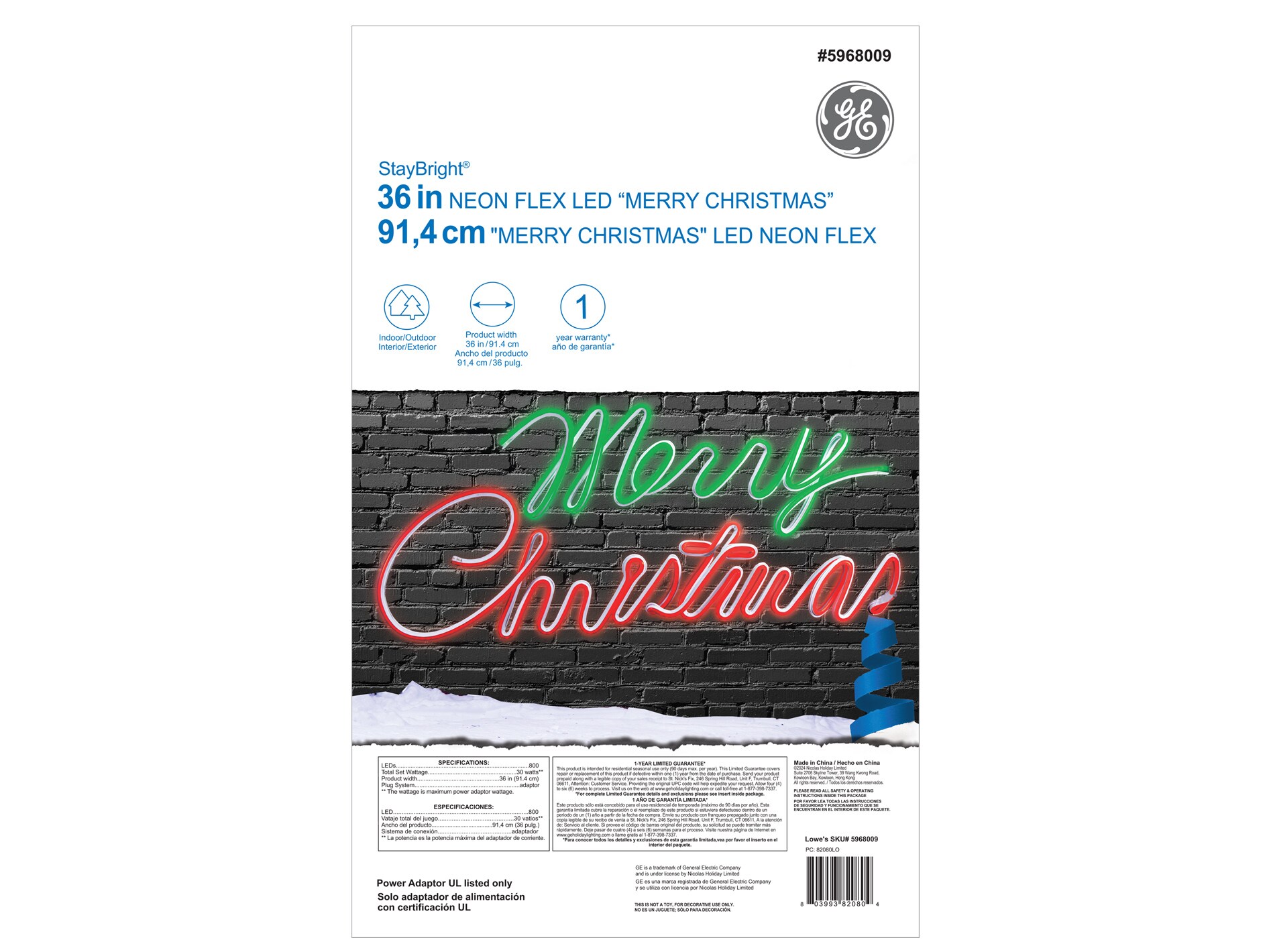 GE 82080LO Outdoor-Christmas-Decor - View #6
