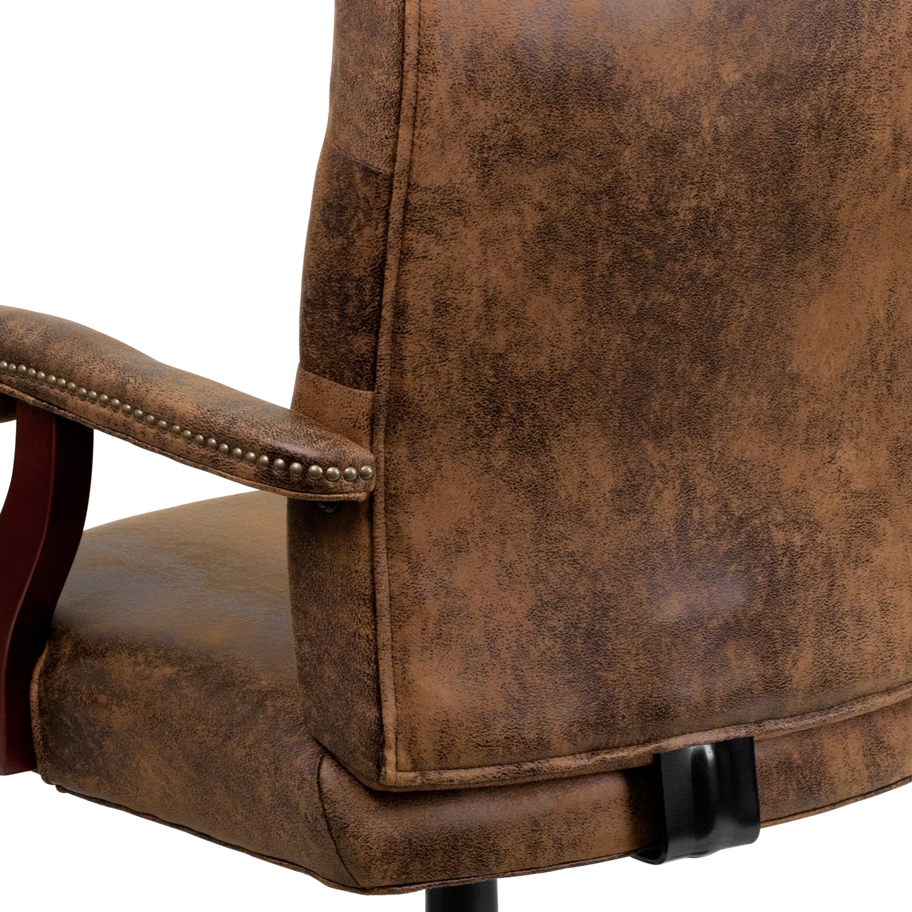 bomber brown classic executive office chair