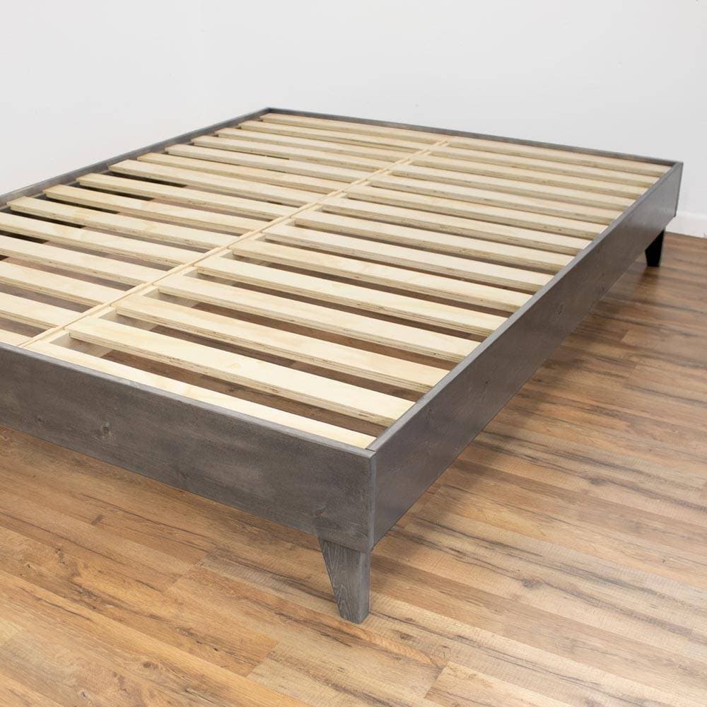 eLuxury BEDFRAMECKGREY beds - View #4
